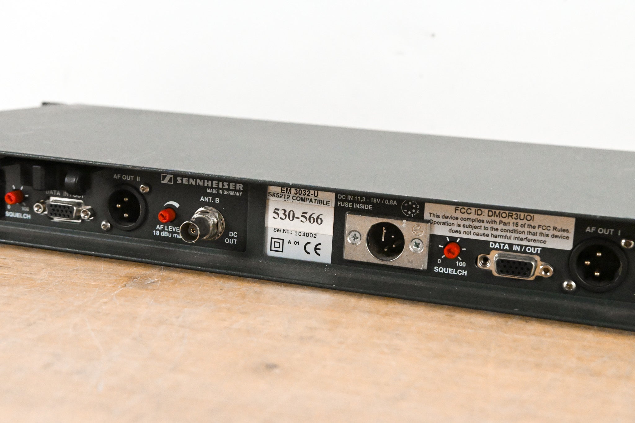 Sennheiser EM 3532-U Mikroport Receiver w/ SK5212-II Packs 530-566MHz