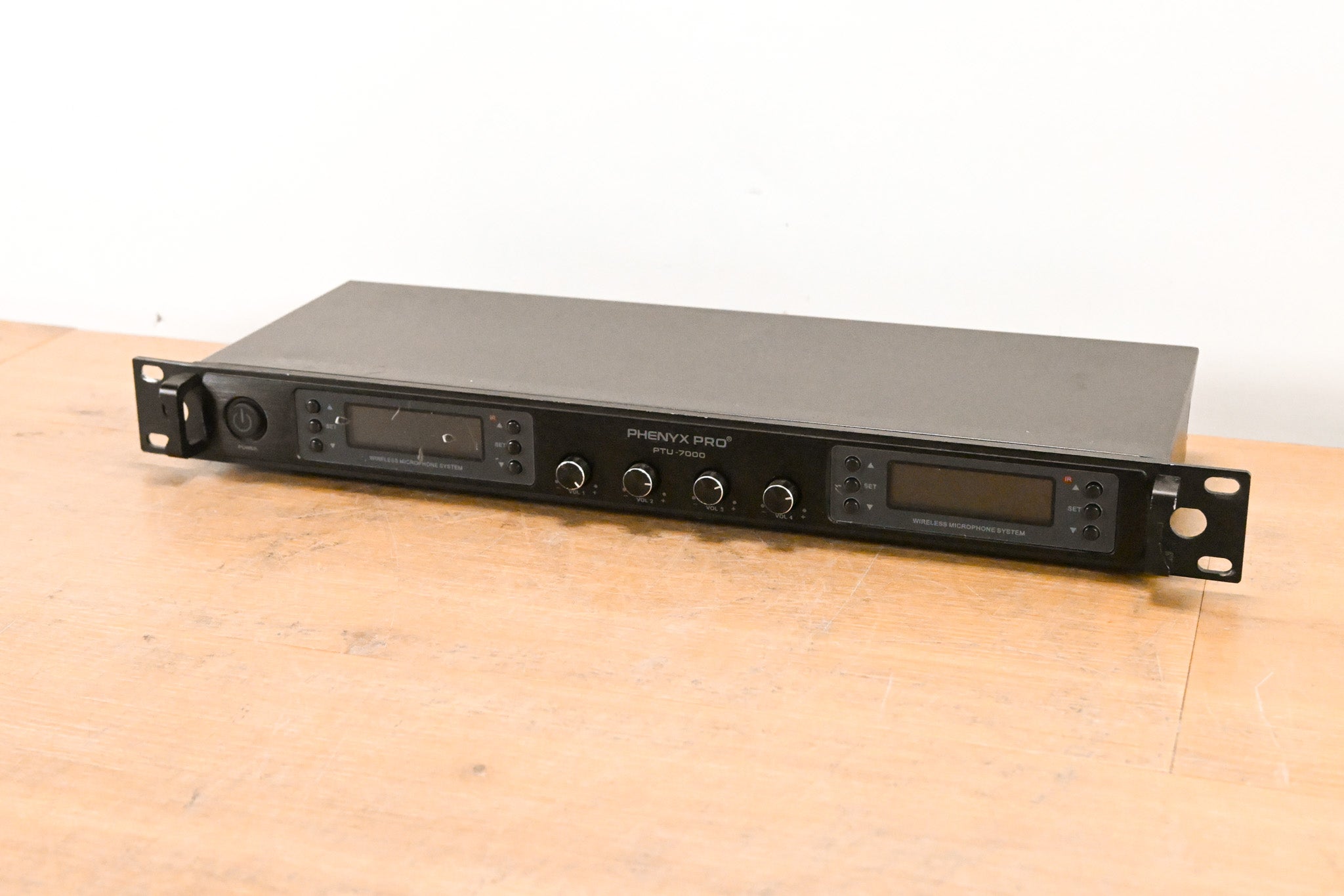 Phenyx Pro PWR-7000 4-CH Wireless Receiver for PTU-7000 System (NO PSU)
