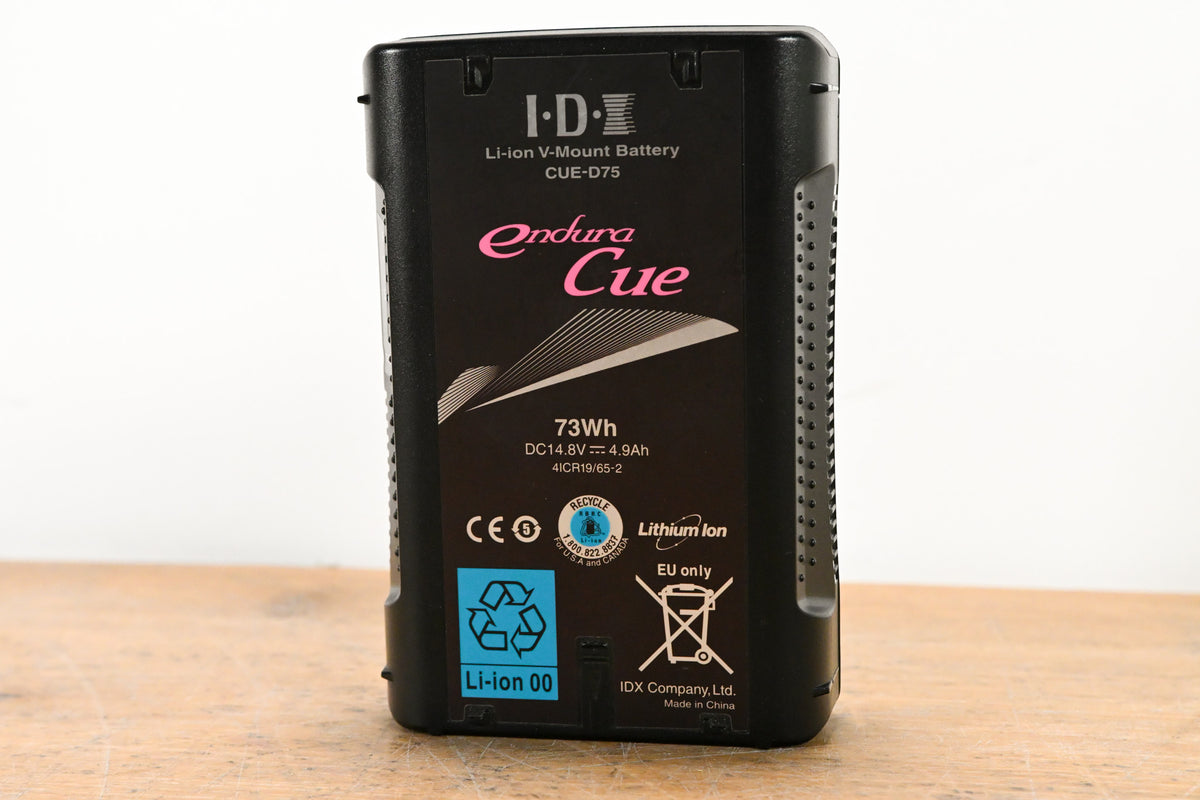 IDX System Technology CUE-D75 Endura CUE 73Wh Li-Ion V-Mount Battery