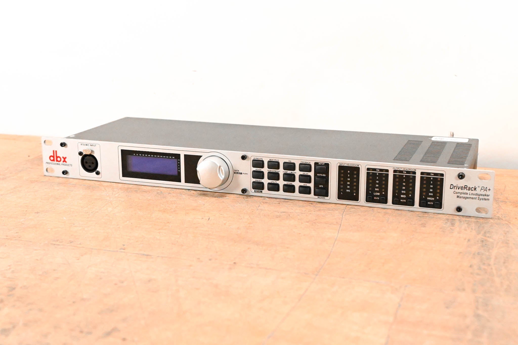dbx DriveRack PA+ Complete Loudspeaker Management System