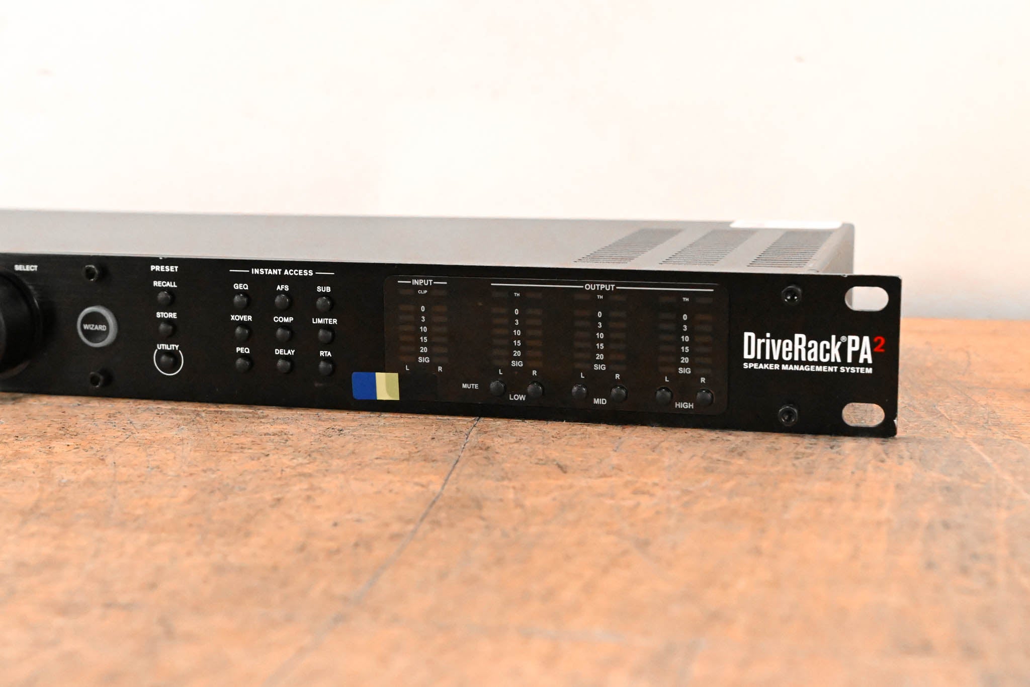 dbx DriveRack PA2 Complete Loudspeaker Management System