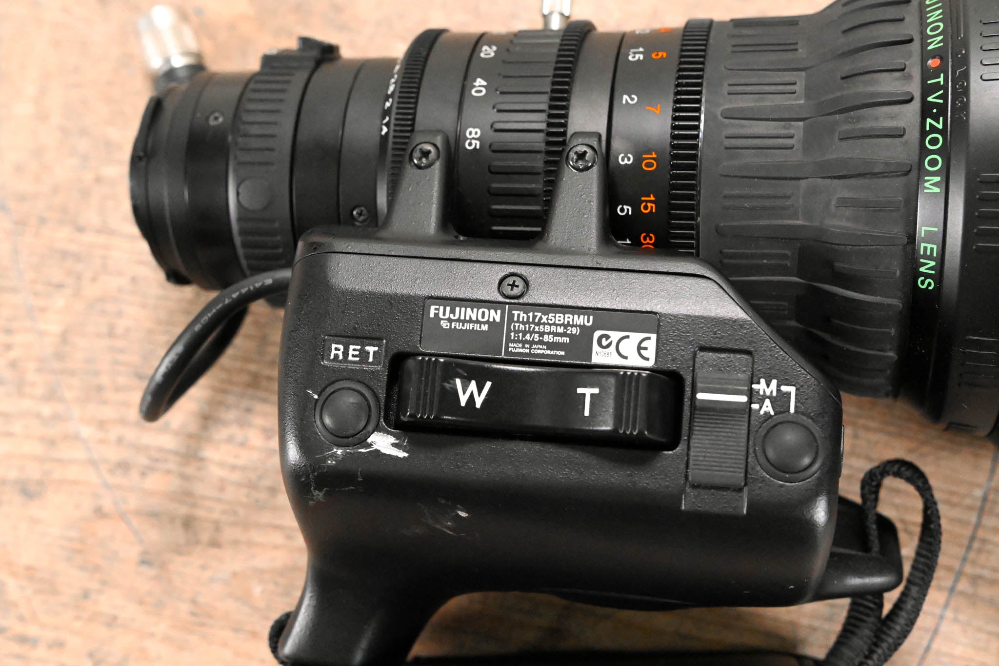 Fujinon Th17x5BRMU Broadcast Zoom Lens - 1:1.4/5-85mm