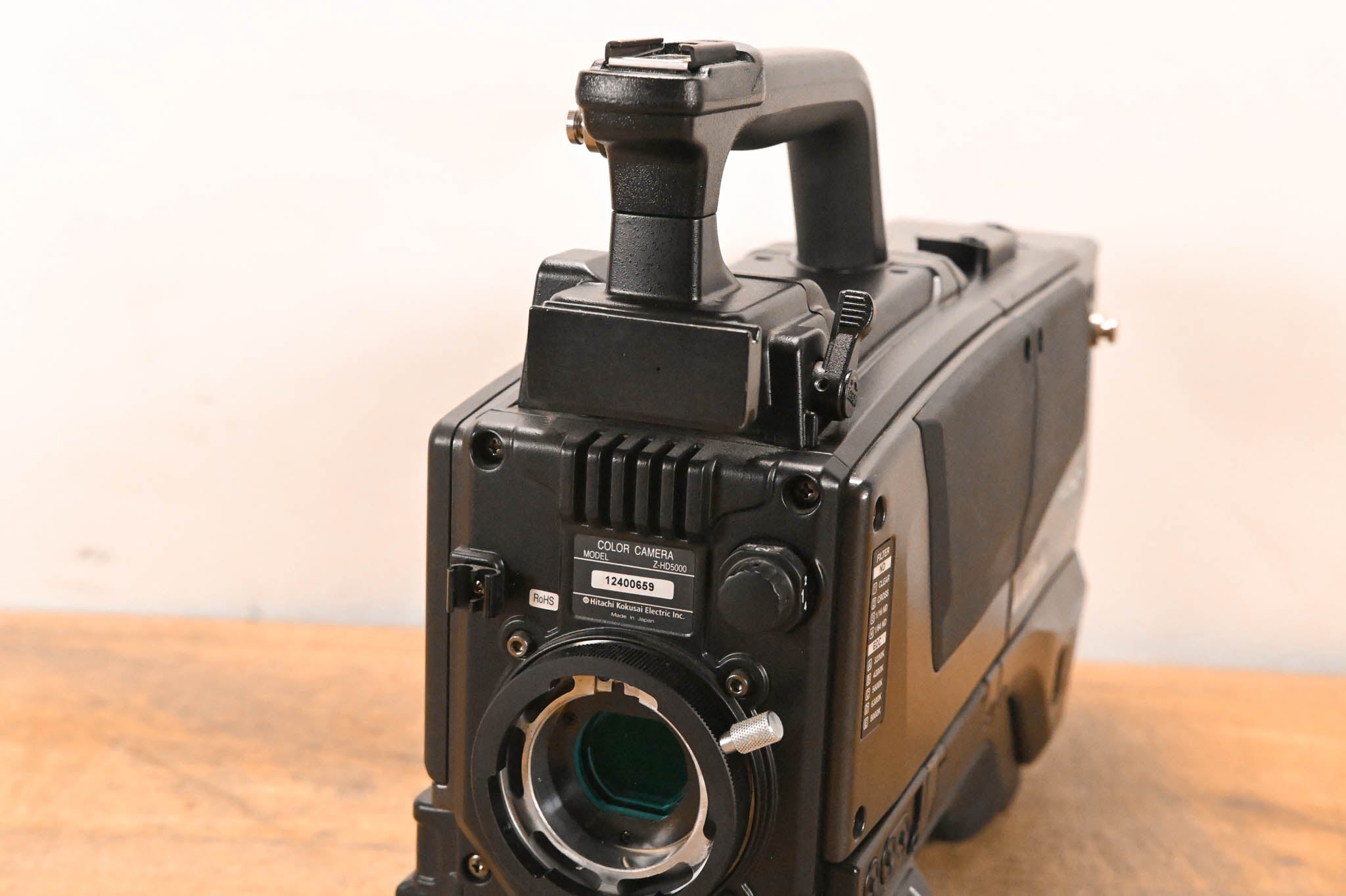 Hitachi Z-HD5000 HDTV Camera with CA-HF1000 Camera Adaptor