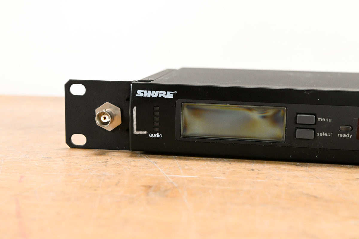 Shure SLX4 Wireless Receiver - H5 Band: 518-542 MHz (NO POWER SUPPLY)