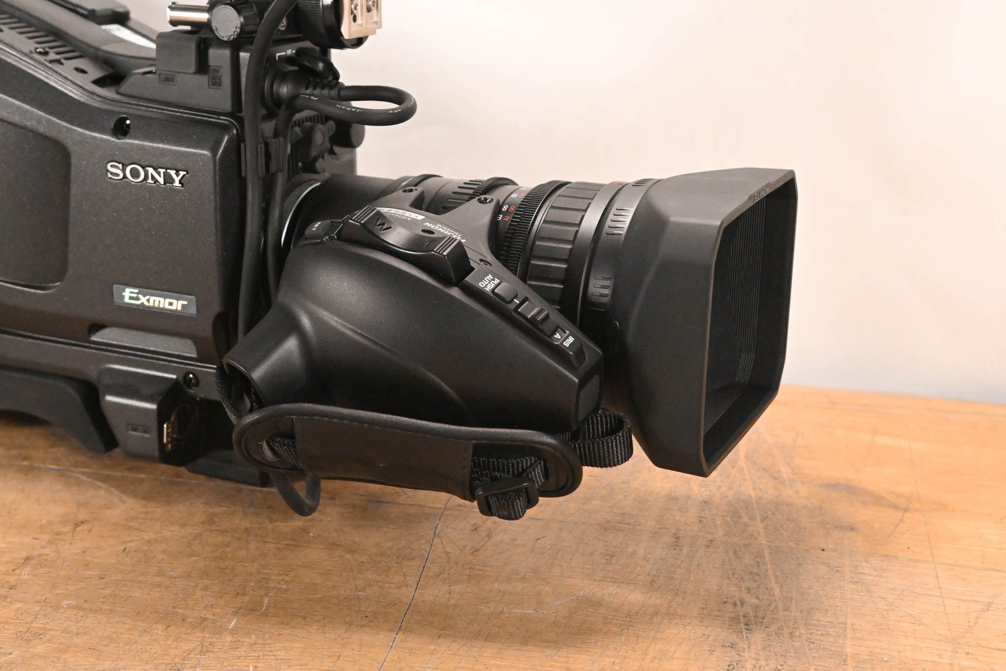 Sony PMW-320 XDCAM EX Camcorder w/ Fujinon XS16x5.8A-XB8 Lens