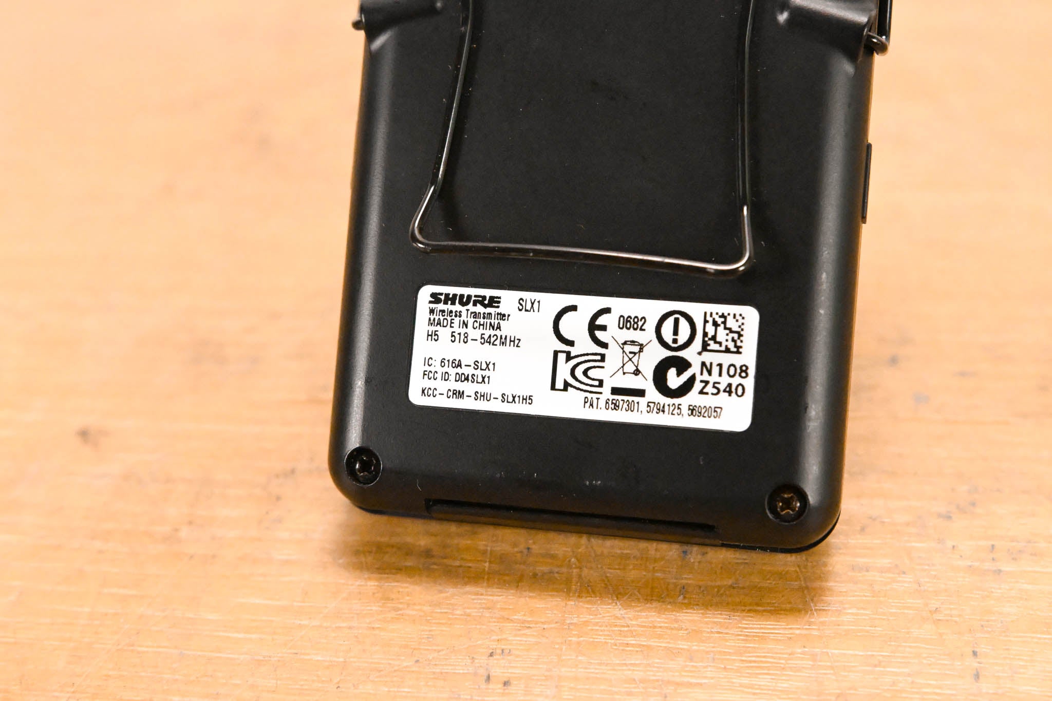 Shure SLX14-H5 Wireless Bodypack System - 518-542 MHz (NO POWER SUPPLY)