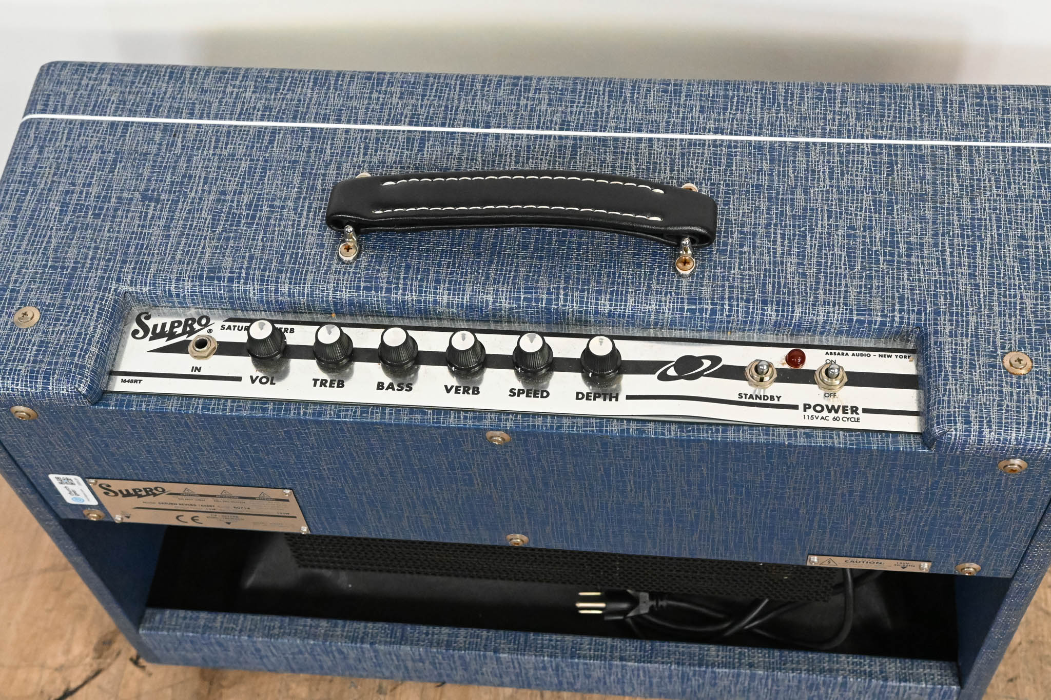 Supro Saturn Reverb 1648RT 1x12" 15-watt Tube Combo Amplifier