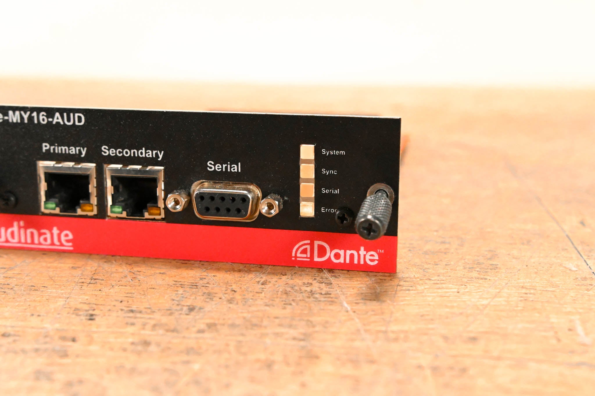 Audinate Dante-MY16-AUD 16-Channel Dante Network I/O Card