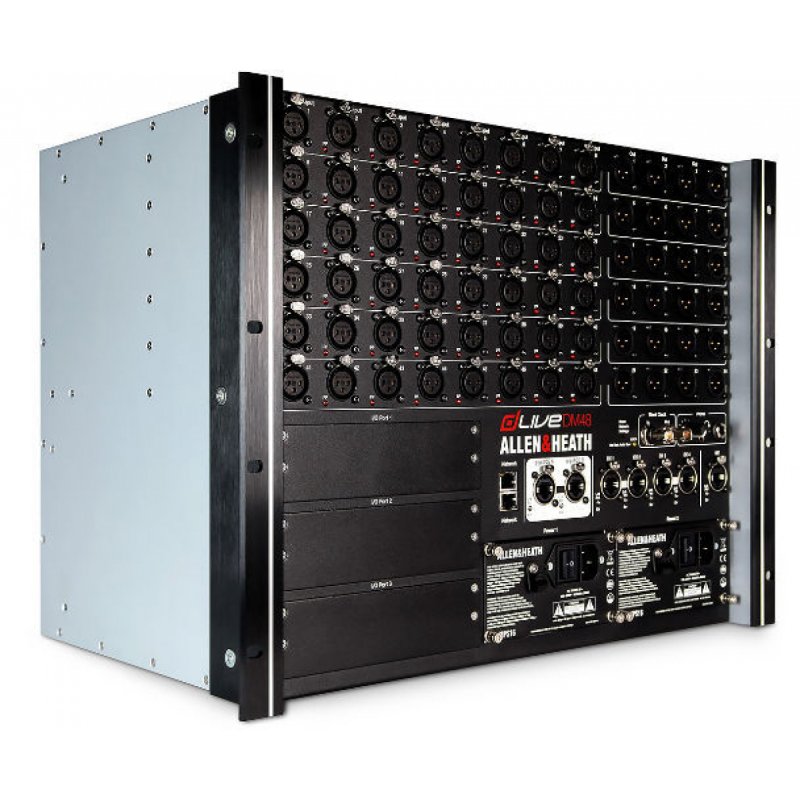 dLive S Class MixRack 48x24 I/O, 128 x 64 FPGA, 3