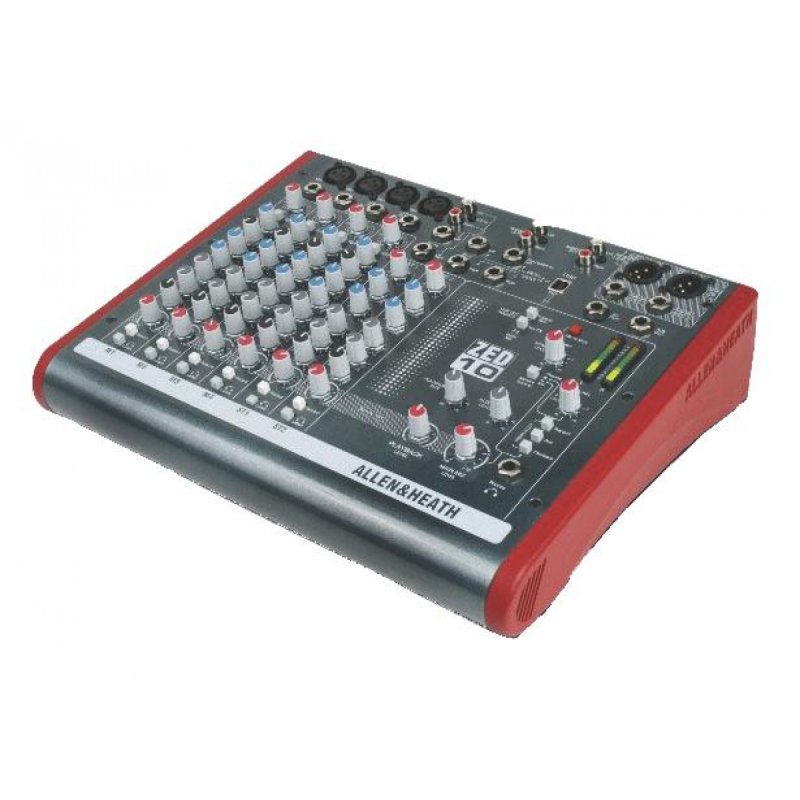 4 Mic/Line 2 with Active DI, 3 stereo line inputs (AH-ZED10)