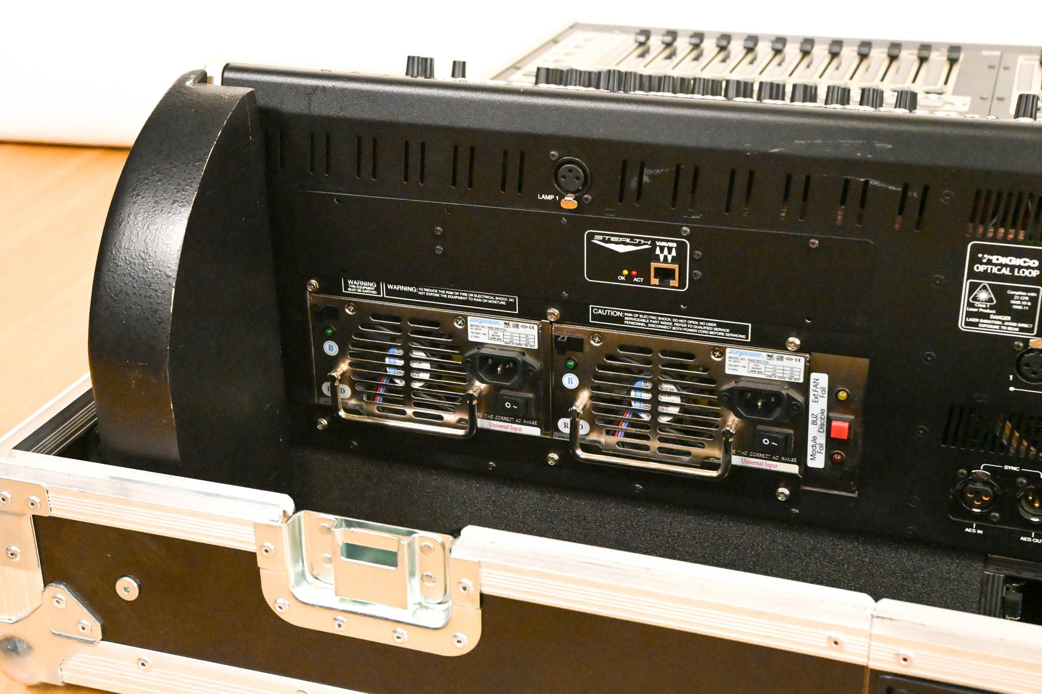 DiGiCo SD8 Digital Mixing Console w/ Waves Card, ST Optical & Road Case