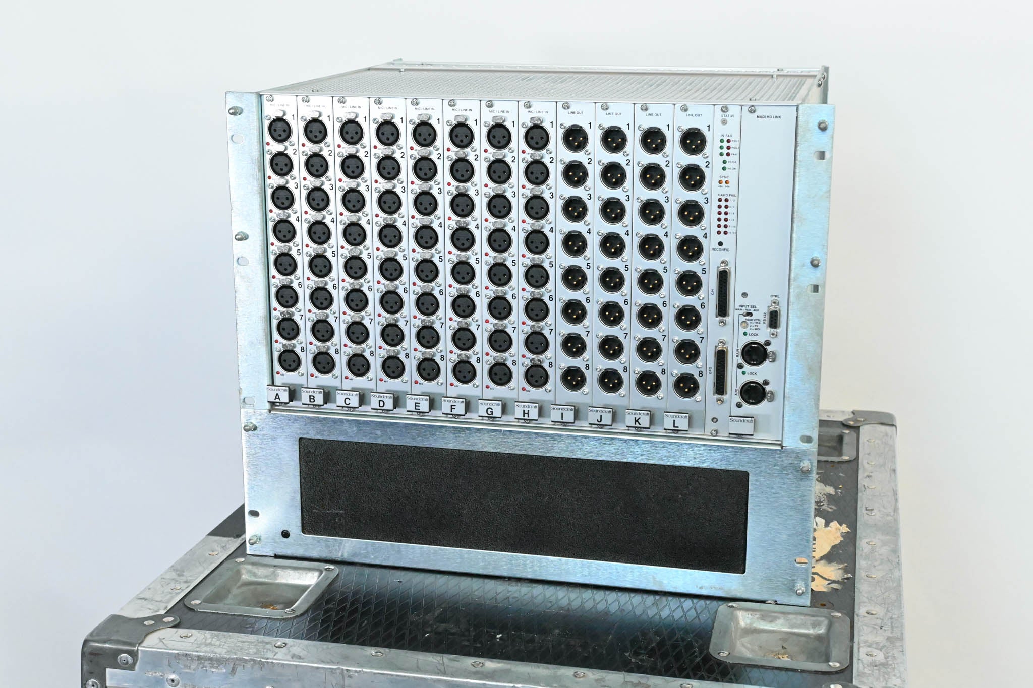 Soundcraft Vi6 Console with Local Rack, Stage Box, and Breakout Box