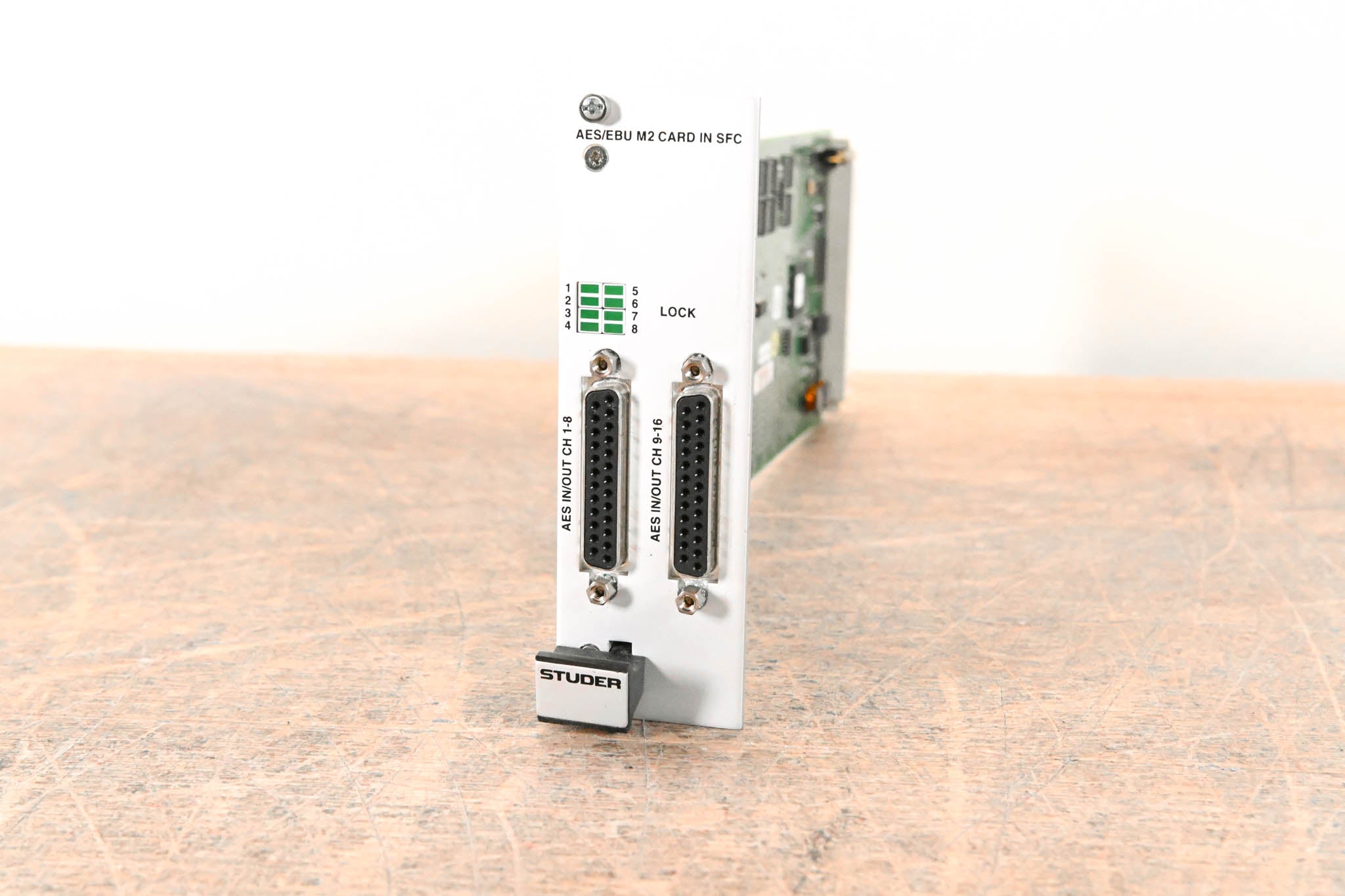 Studer AES/EBU M2 Card in SFC D21m Card for Vista 1
