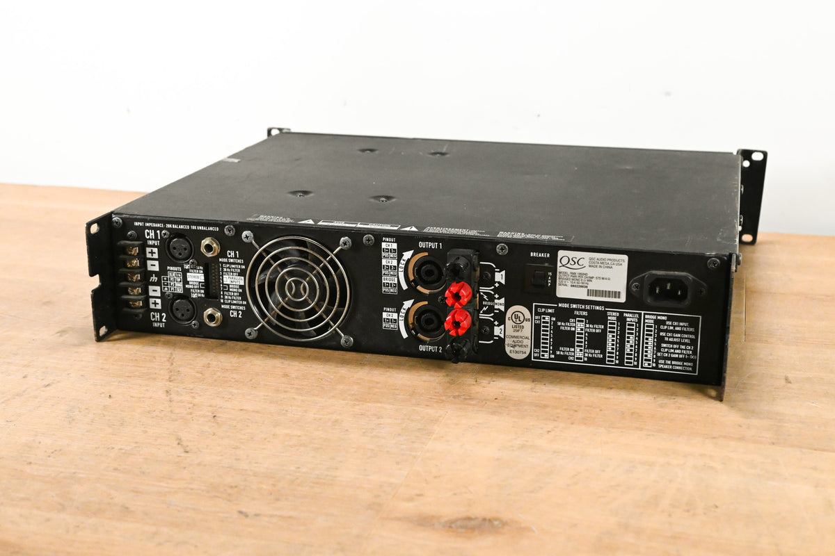QSC RMX1850HD 2-Channel Power Amplifier