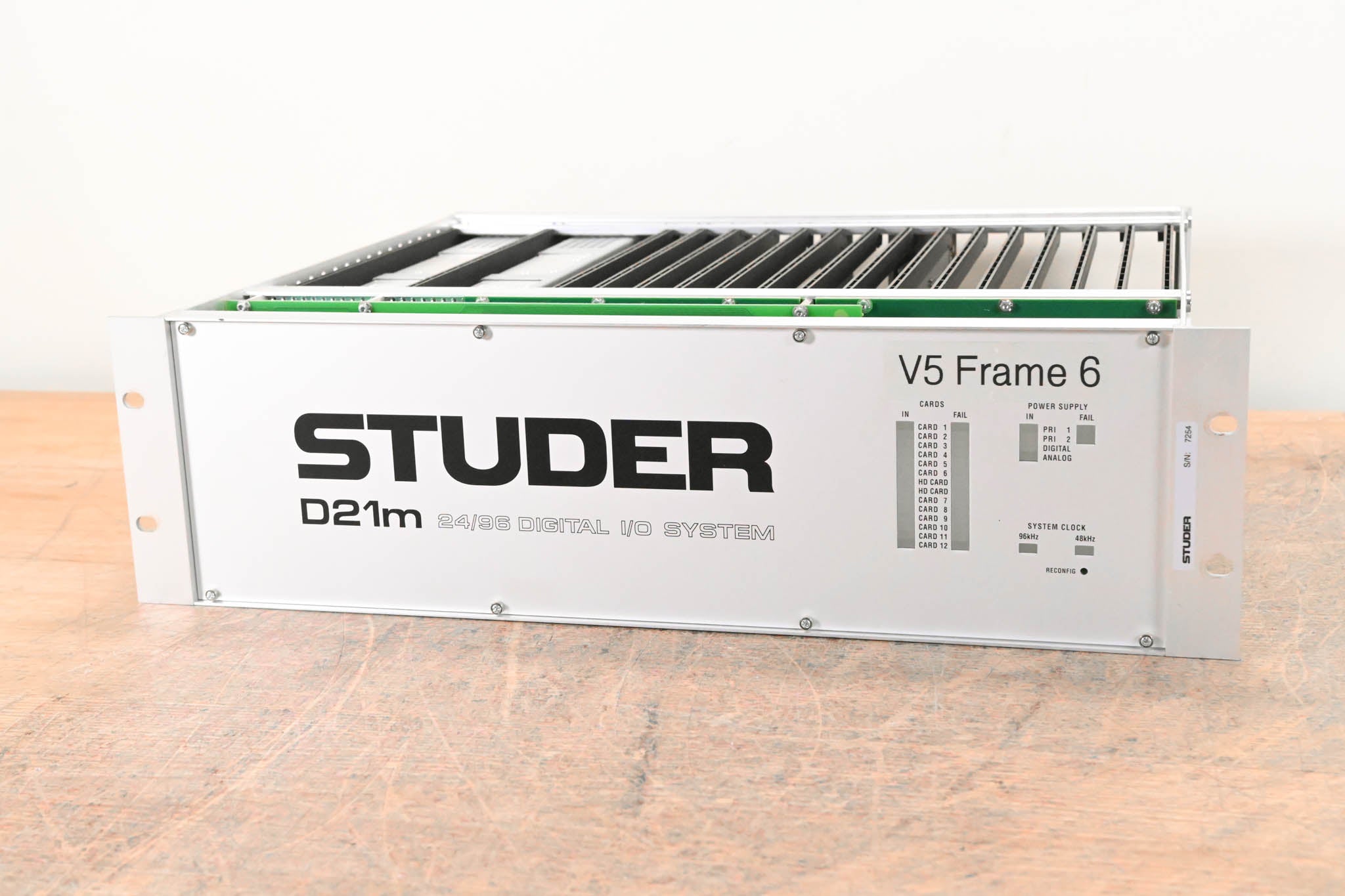 Studer D21m Modular I/O System with Madi HD Link Card