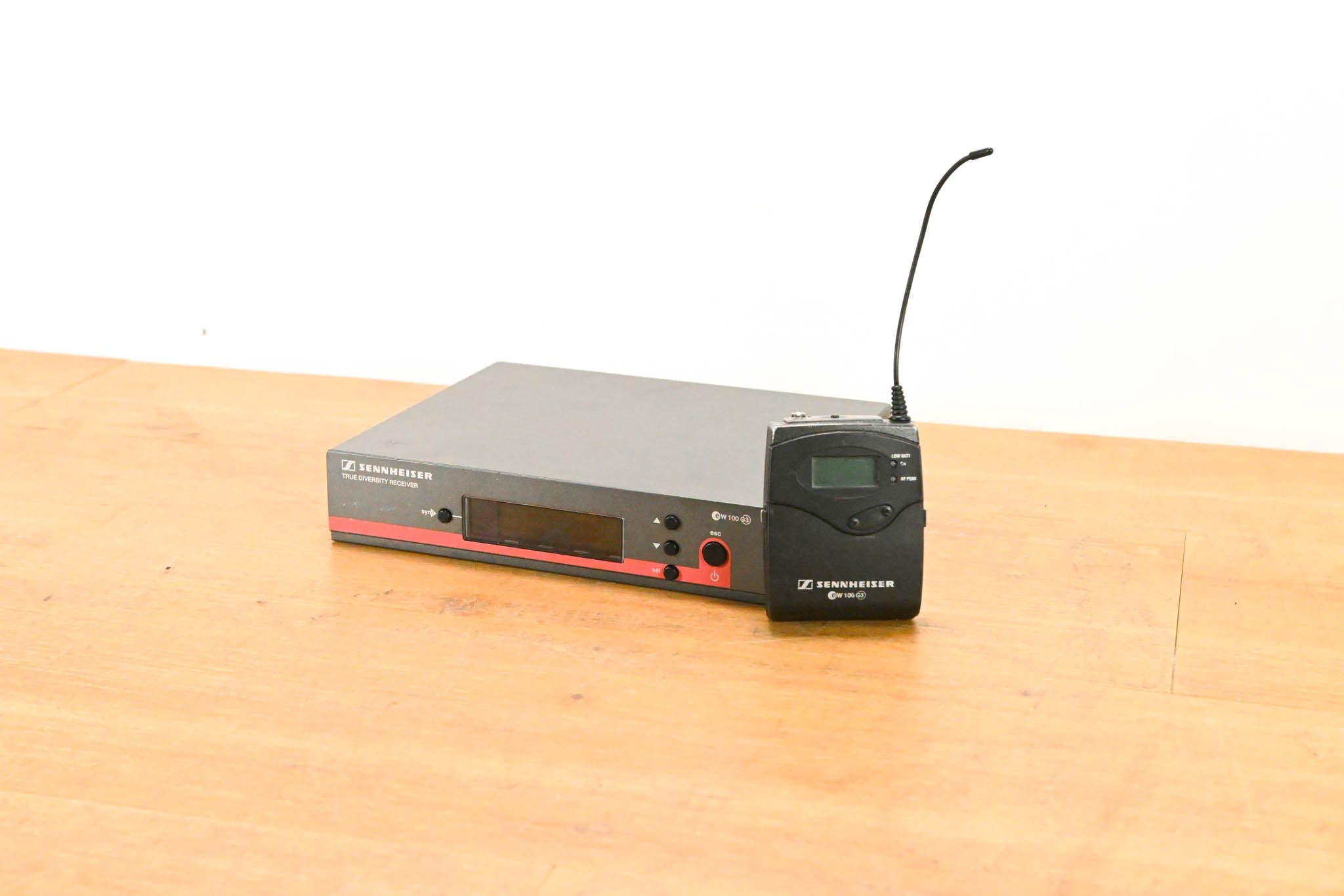 Sennheiser ew 100 G3 Bodypack Wireless System - A Range NO POWER SUPPLY