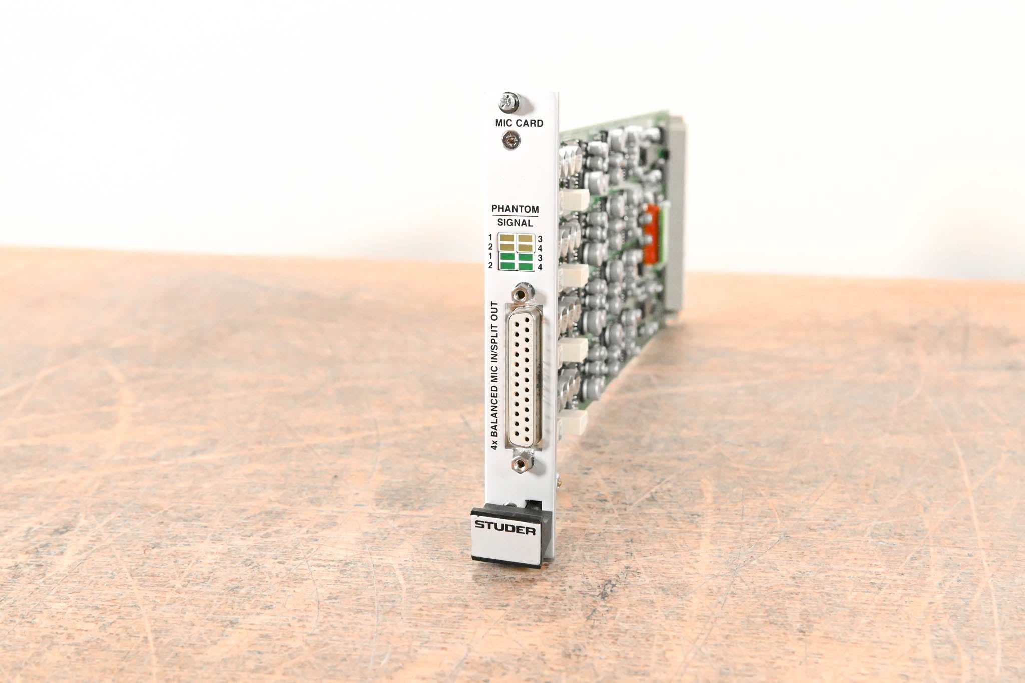Studer Mic/Line In Card for D21m Modular I/O System