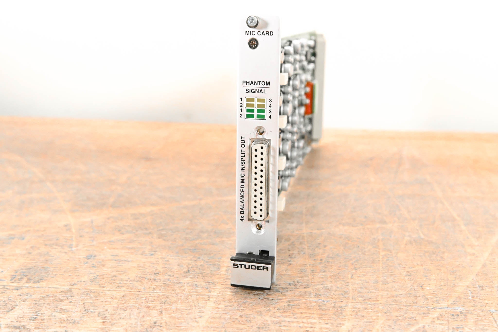 Studer Mic/Line In Card for D21m Modular I/O System