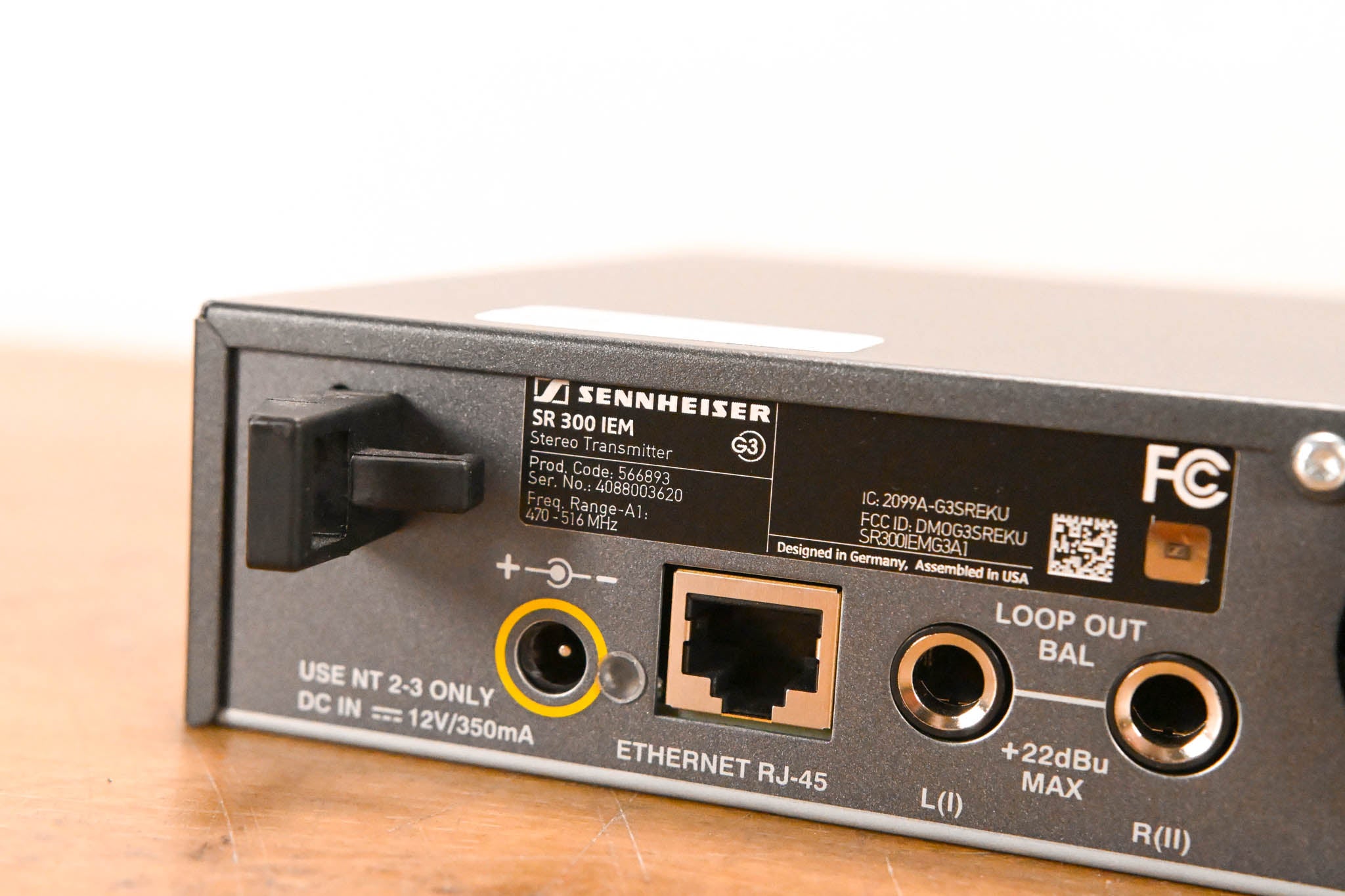Sennheiser ew 300 IEM G3 Wireless IEM System - A1 Range NO POWER SUPPLY