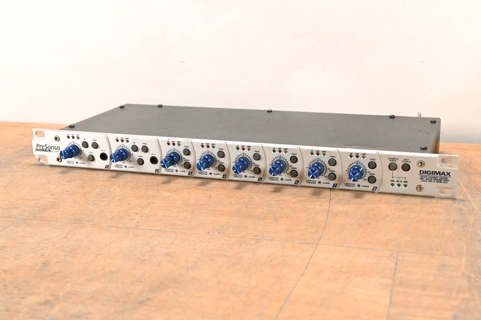 PreSonus DigiMax 48k 8-Channel Microphone Preamp (NO POWER SUPPLY)