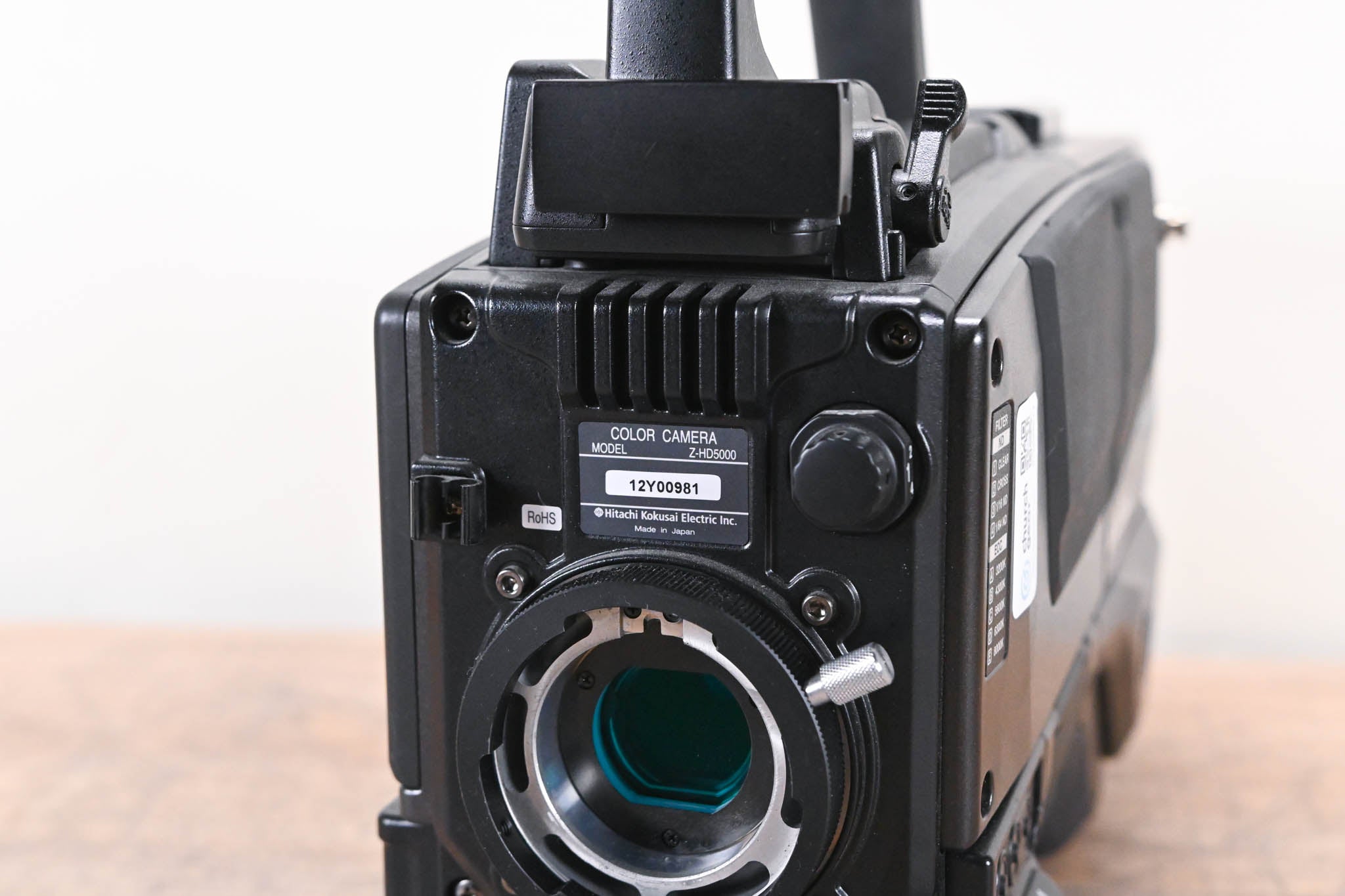 Hitachi Z-HD5000 HDTV Camera with CA-HF1000 Camera Adaptor