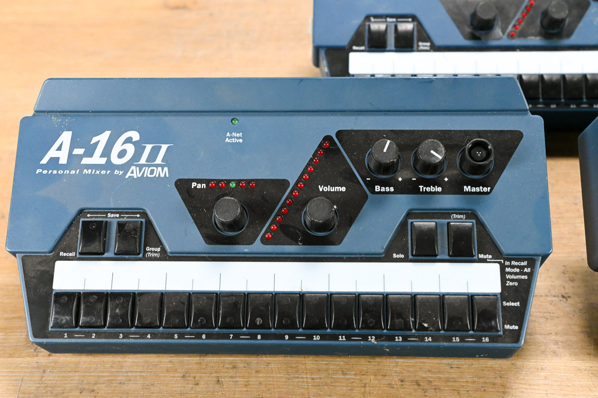 Aviom A-16II Personal Mixer (Pack of 3)