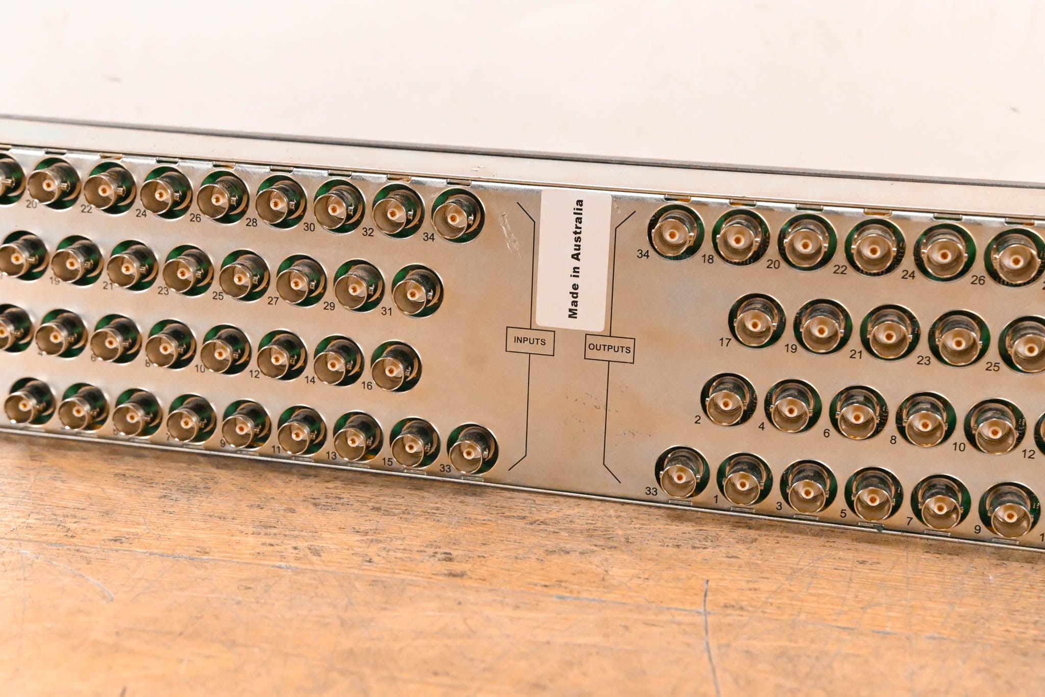 Ross NK-3G34 34 × 34 3G/HD/SD SDI Utility Router (NO POWER SUPPLY)