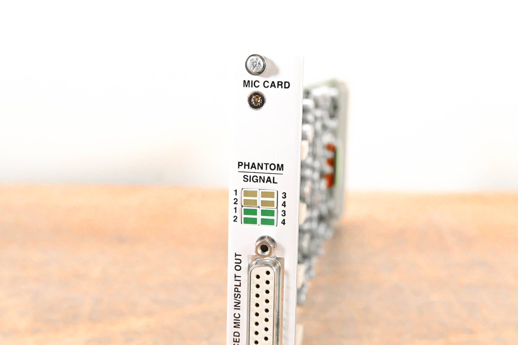 Studer Mic/Line In Card for D21m Modular I/O System