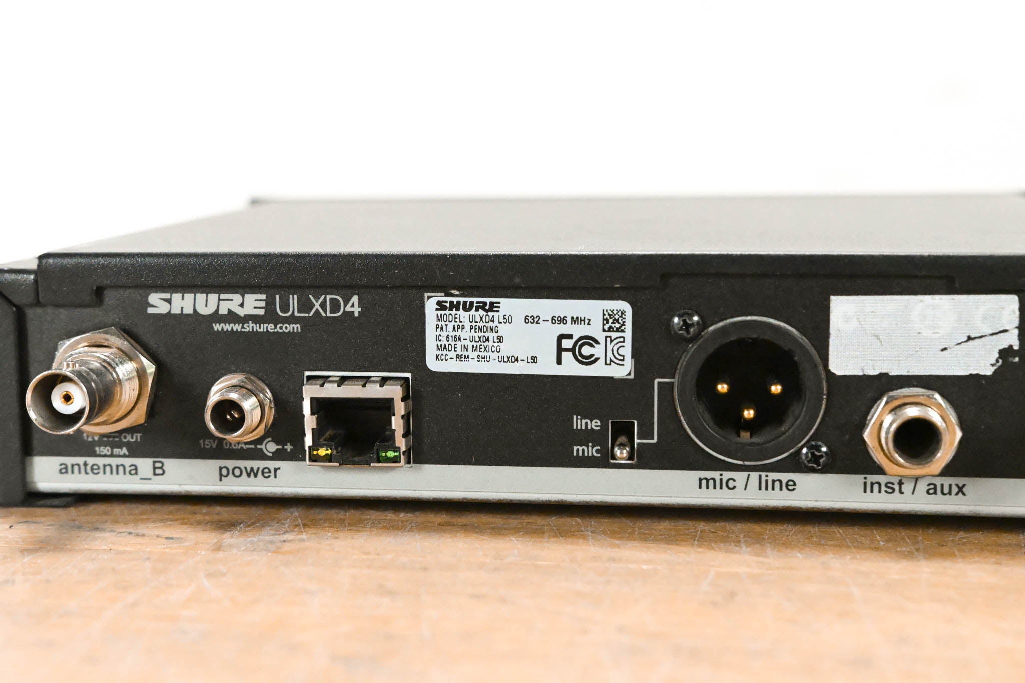 Shure ULXD14 Wireless Belt Pack System - L50 Range (NO POWER SUPPLY)