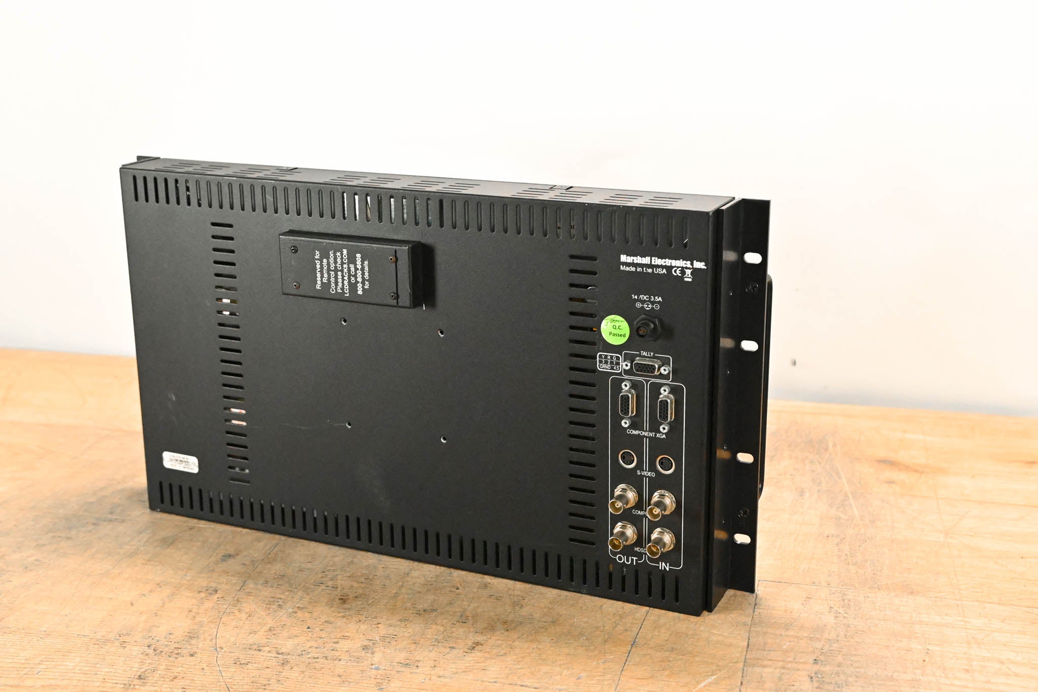 Marshall V-R171P-AFHD 17" Full HD Rackmount LCD Monitor (NO PSU)