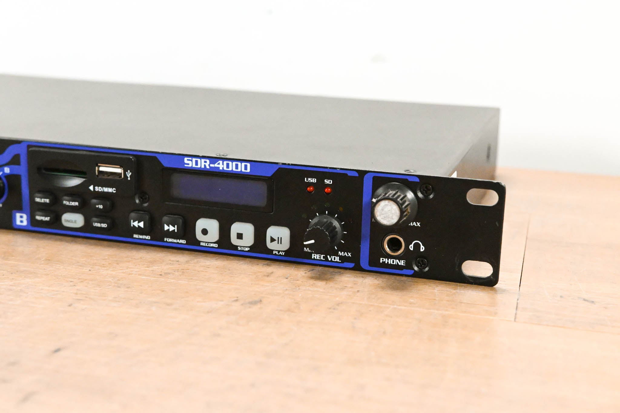 VocoPro SDR-4000 Dual Digital USB/SD Audio Recorder