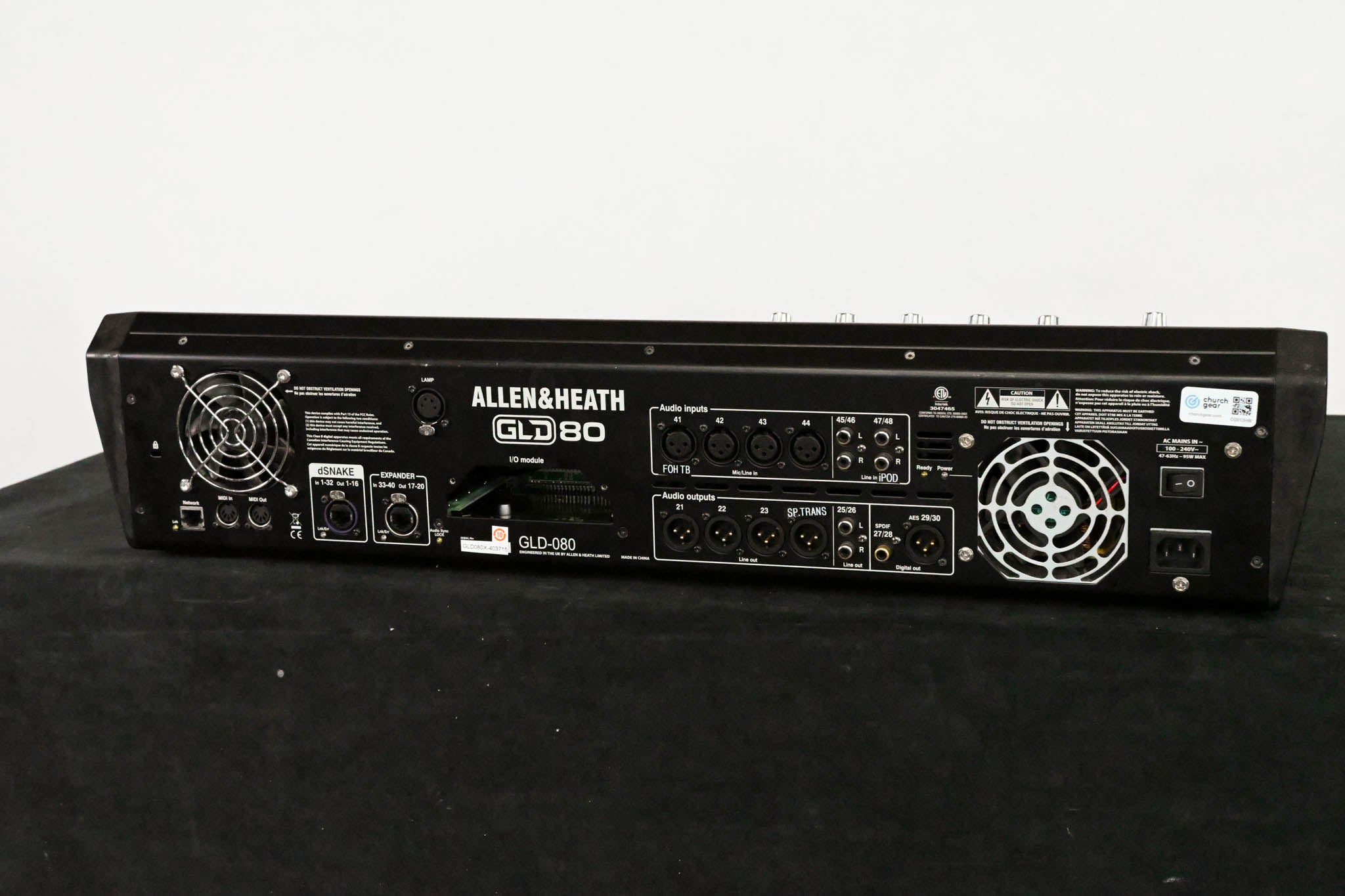 Allen & Heath GLD-80 Chrome Edition Digital Mixing Surface