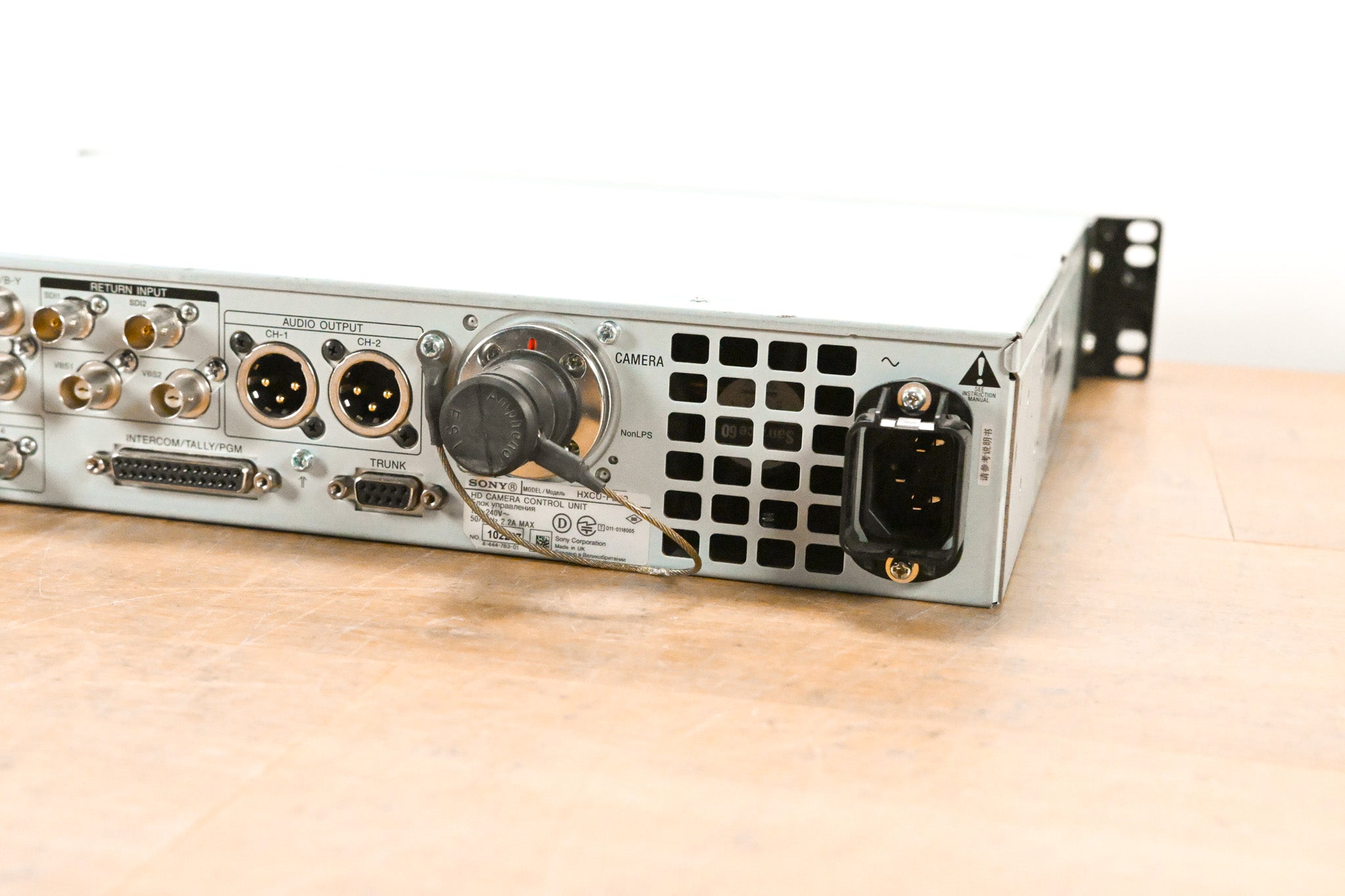 Sony HXCU-FB70 Optical Fiber Camera Control Unit