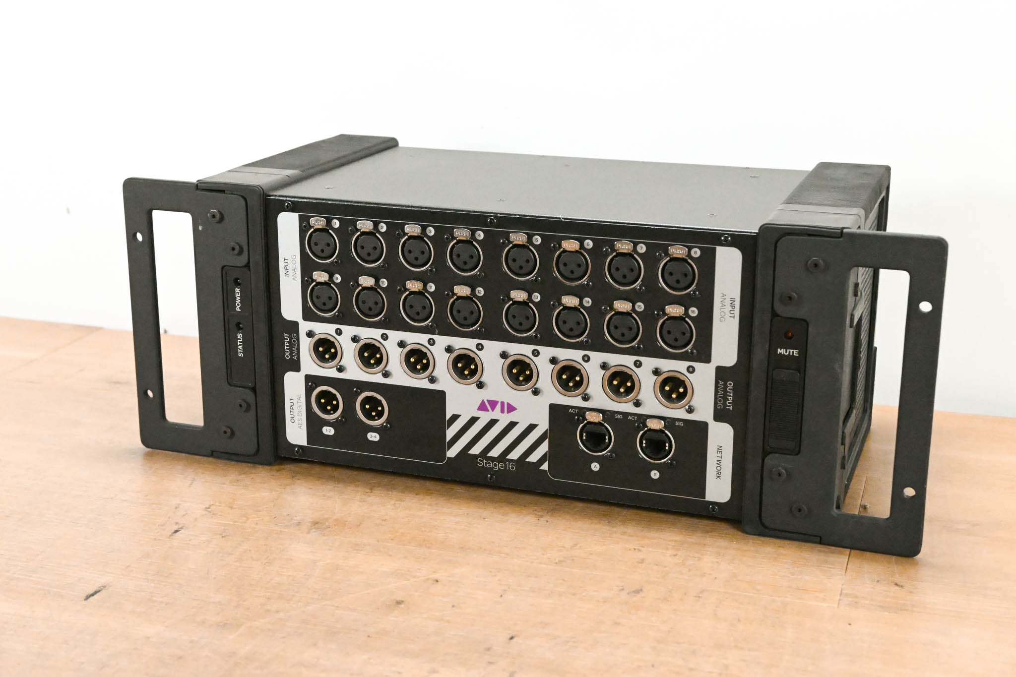 AVID Venue Stage 16 Remote I/O Stage Rack for S3L Digital Mixing System