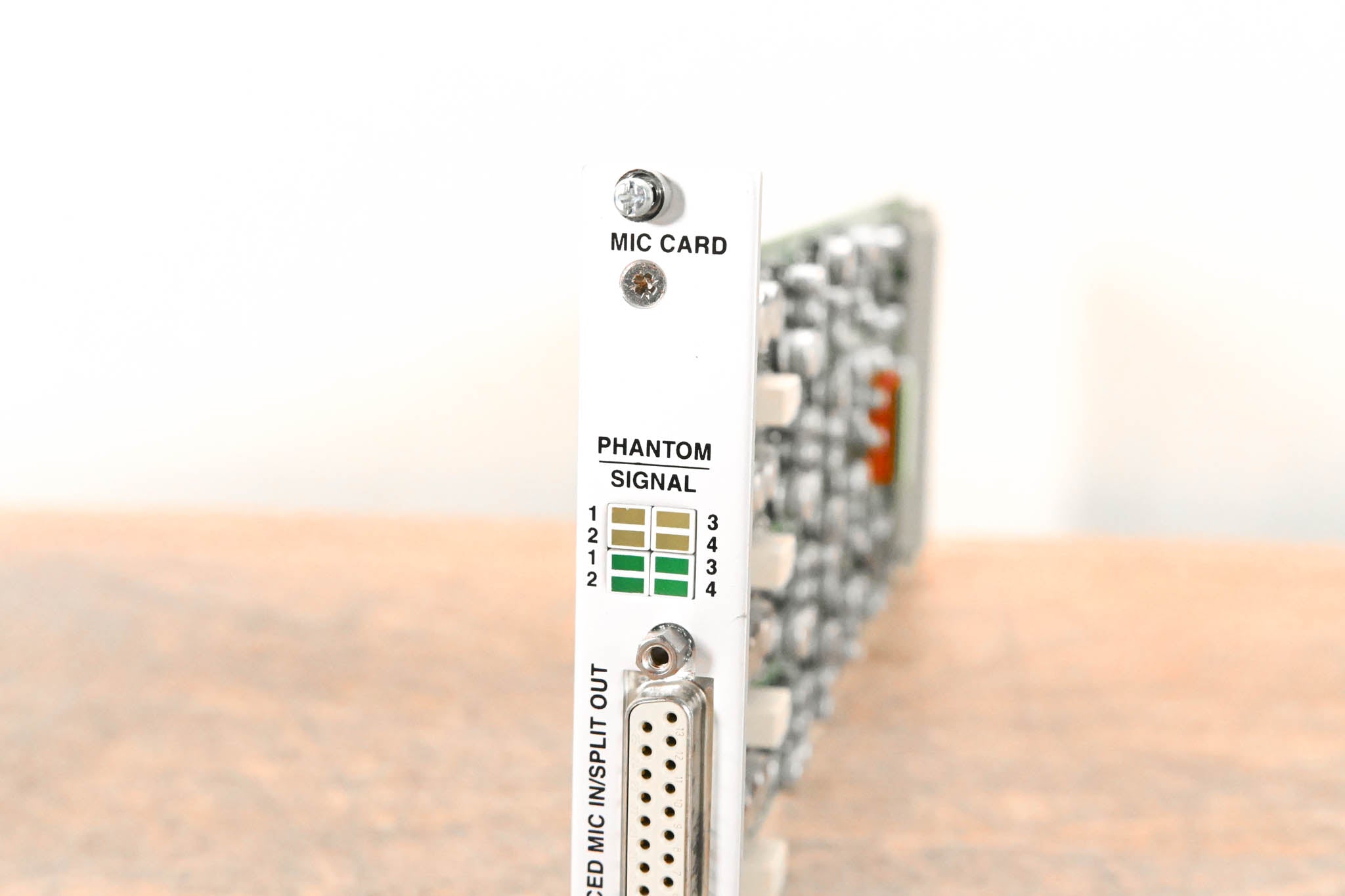 Studer Mic/Line In Card for D21m Modular I/O System