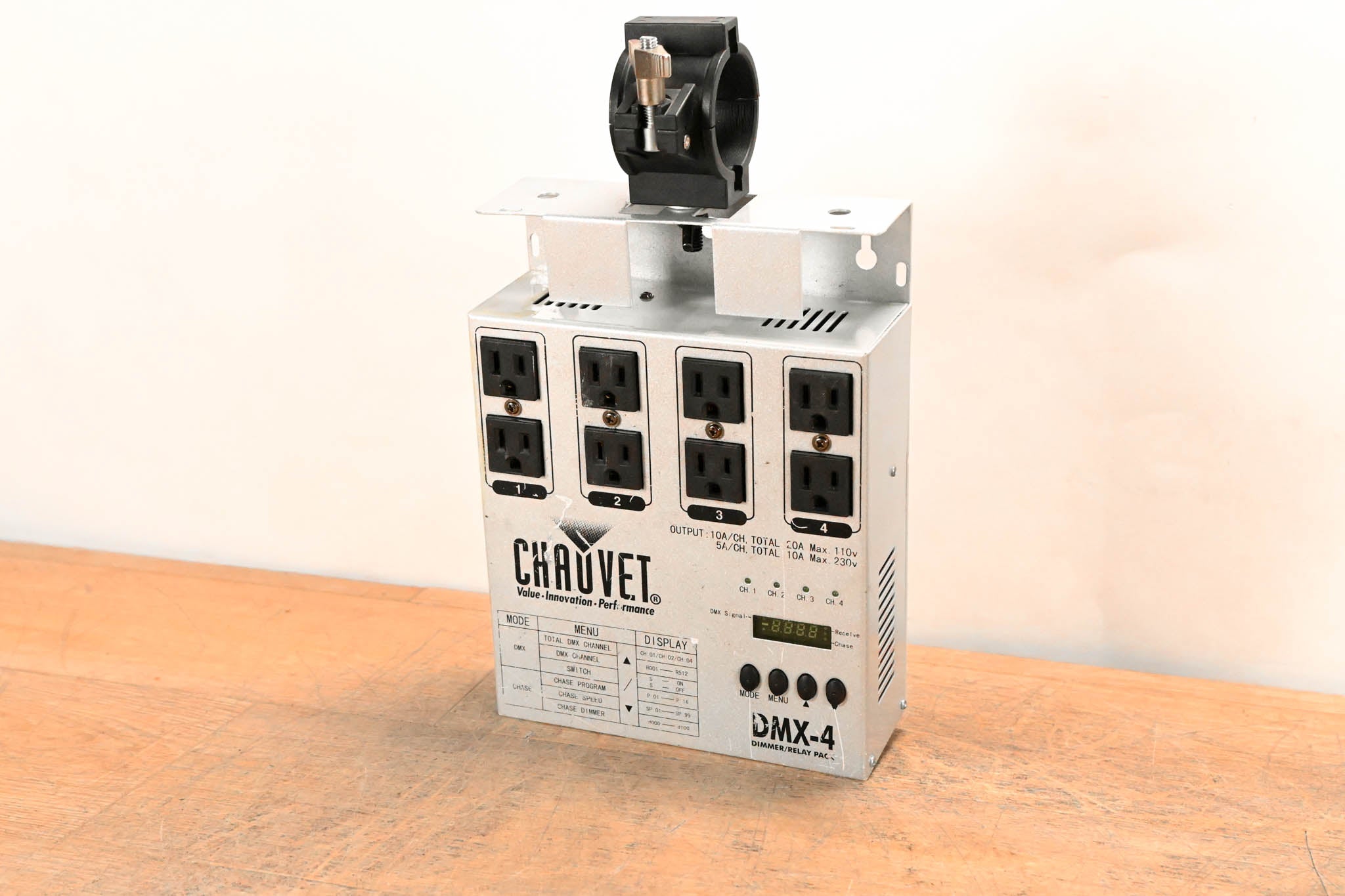 Chauvet DMX-4 4-Channel DMX Dimmer/Relay Pack