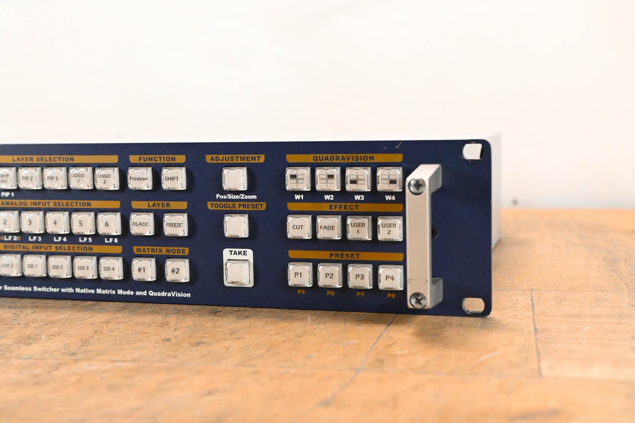 Analog Way Eikos EKS500 Quadruple Hi-Resolution Mixer Seamless Switcher