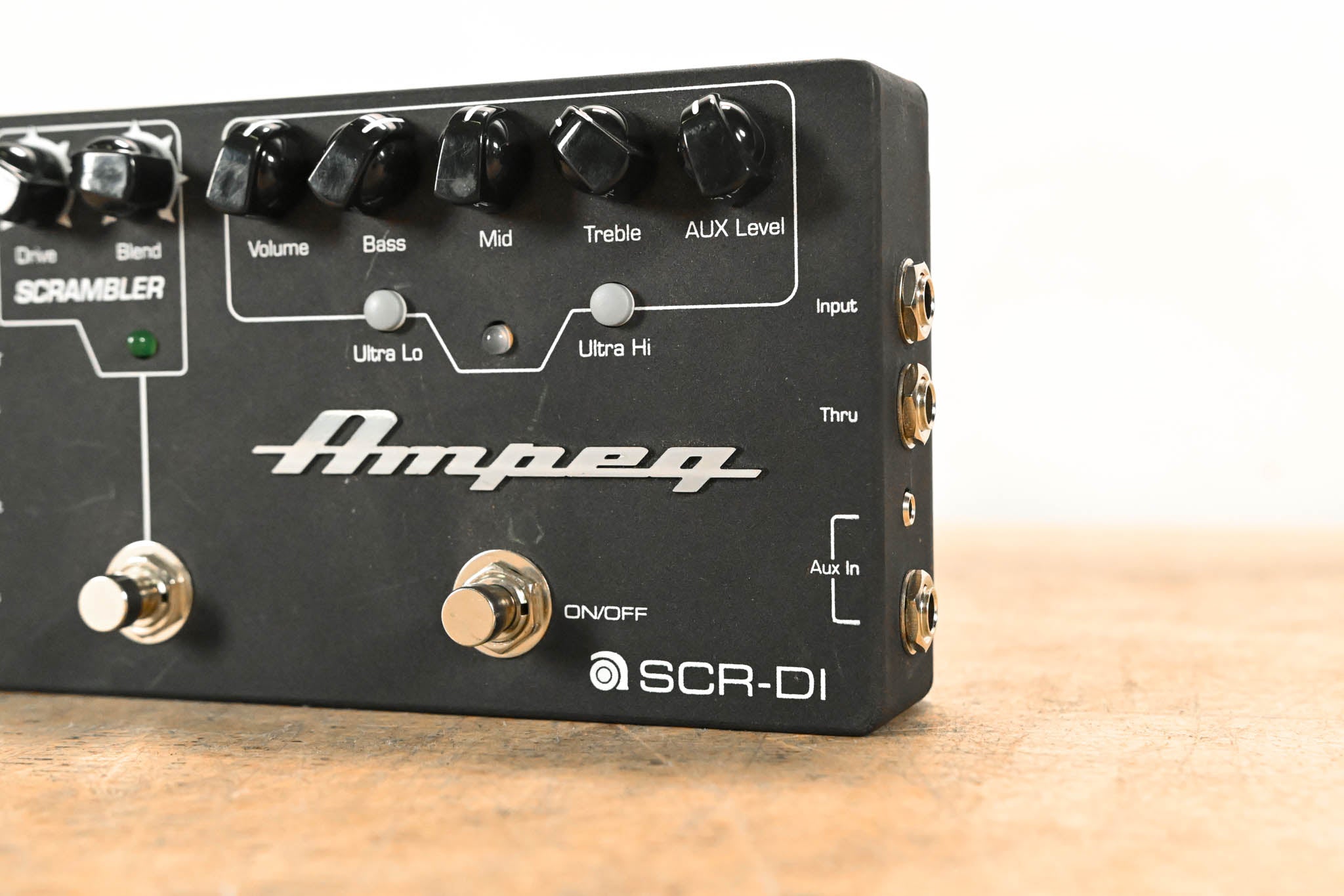 Ampeg SCR-DI Bass DI Preamp with Scrambler Overdrive (NO PSU)