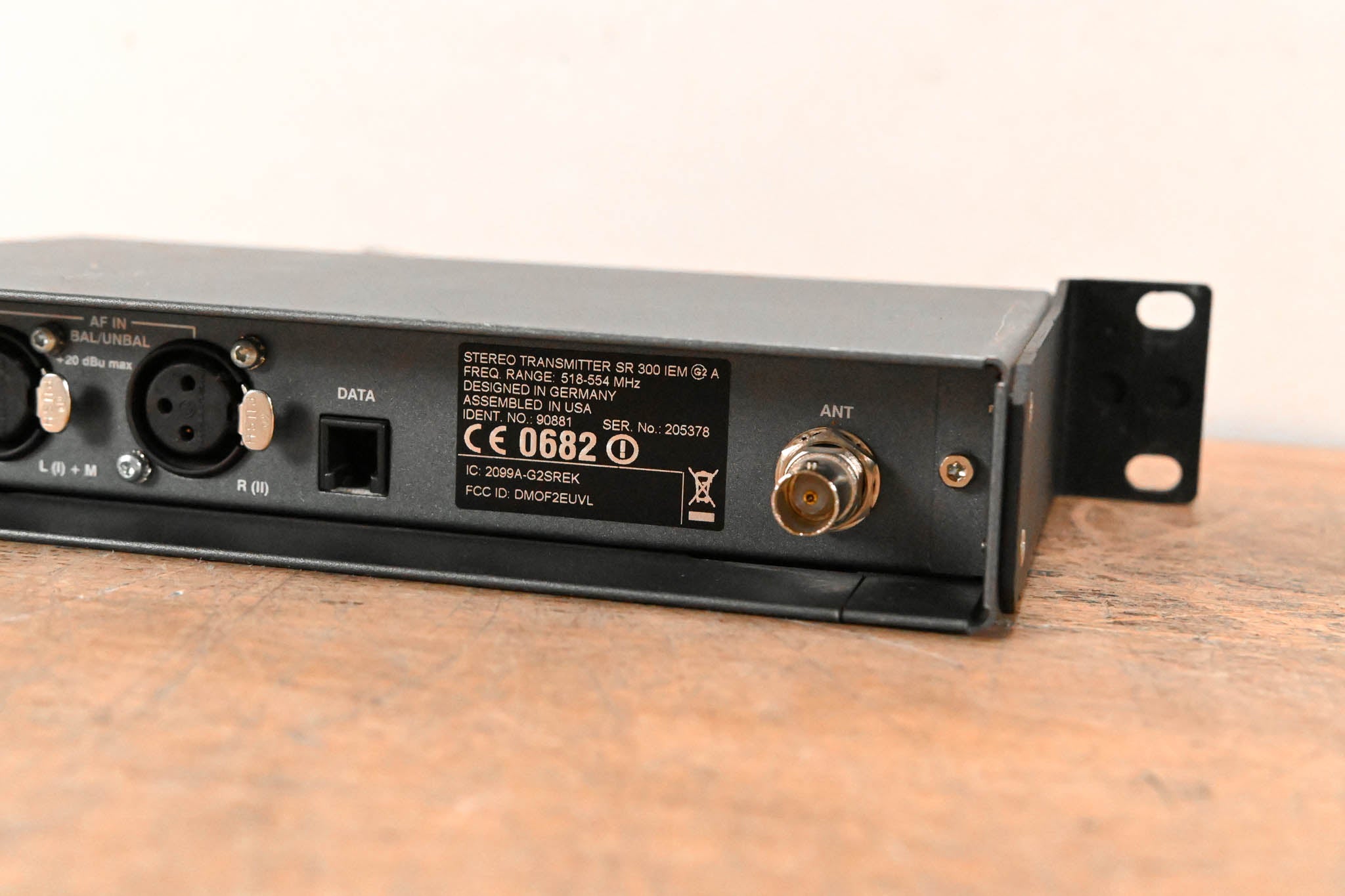 Sennheiser SR 300 IEM G2 Wireless Transmitter - A Range NO POWER SUPPLY