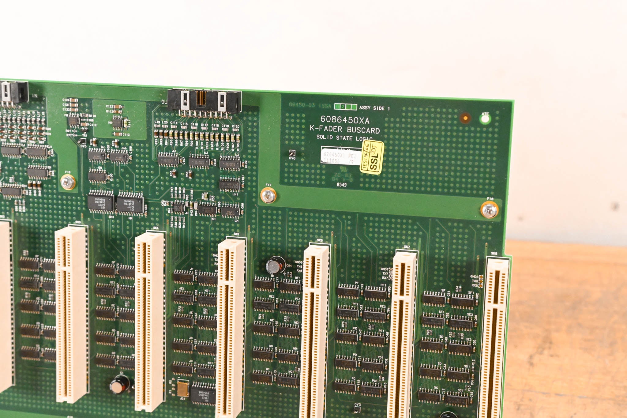 Solid State Logic SSL C300 HD K-Fader Buscard