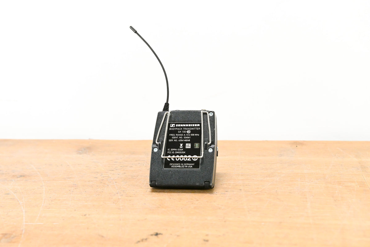 Sennheiser ew 100 G3 Bodypack Transmitter/Receiver A Range: 516-558 MHz