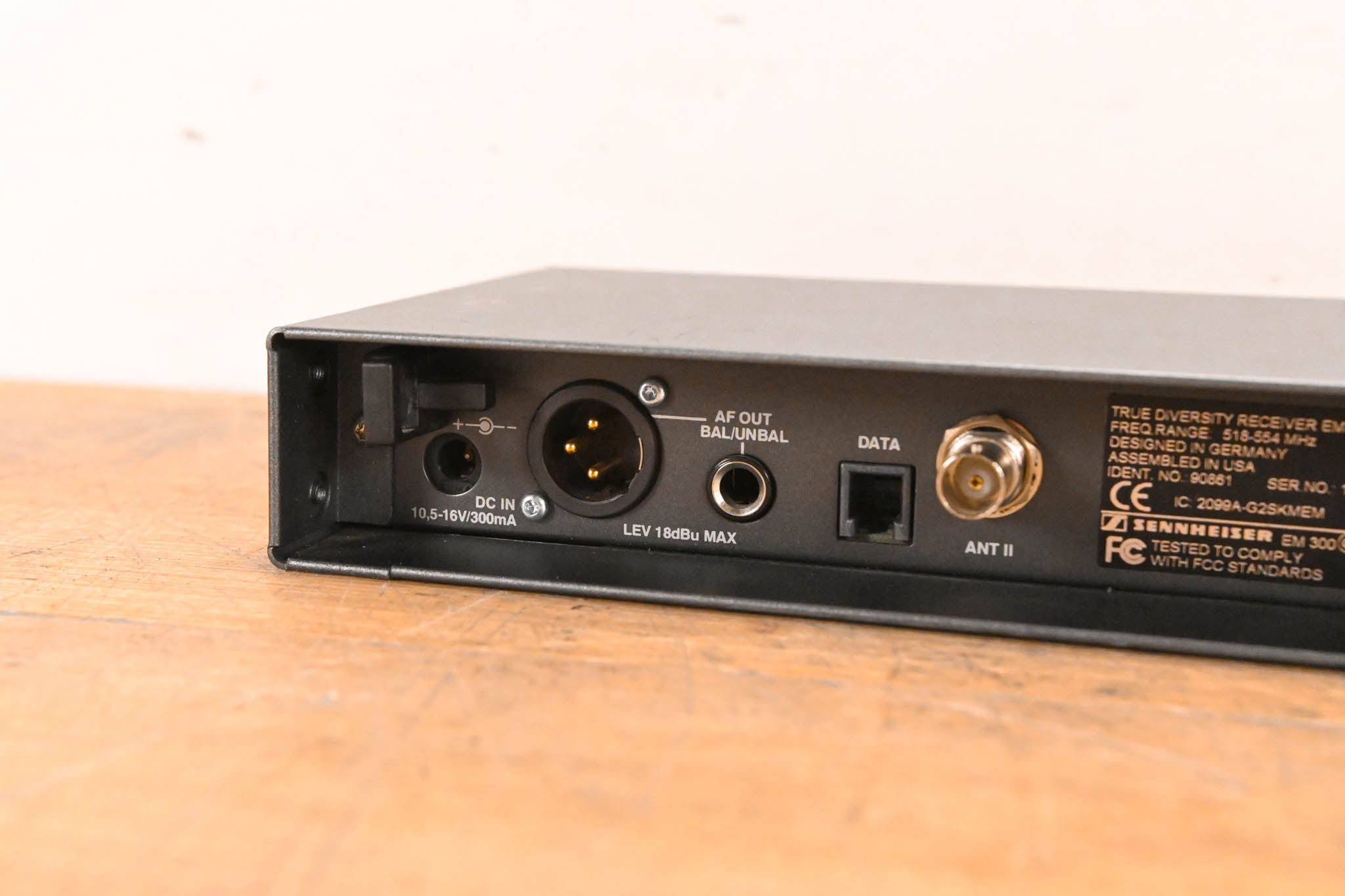 Sennheiser EM 300 G2 Wireless Receiver - 518-554 MHz (NO POWER SUPPLY)