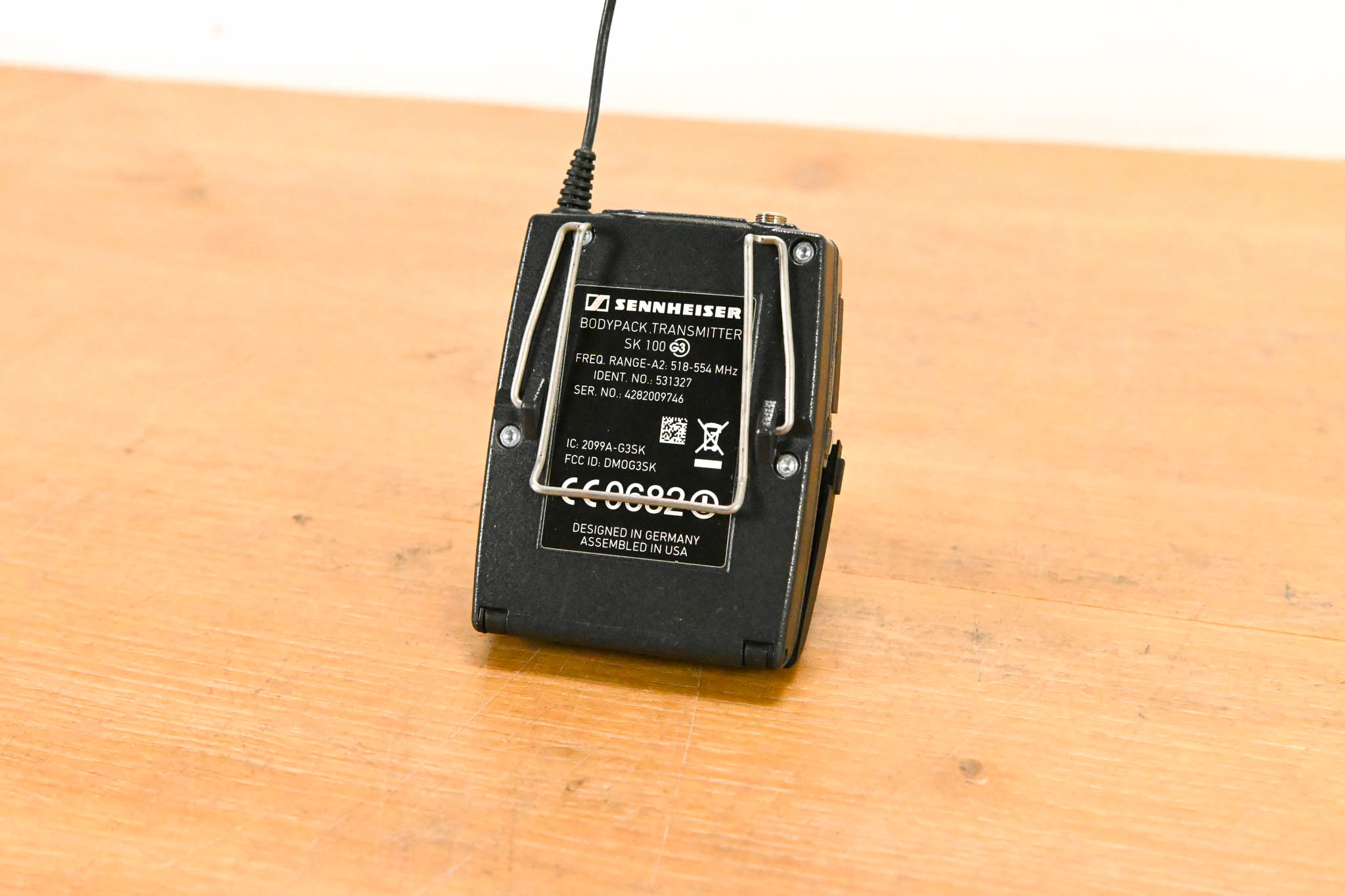 Sennheiser EM 100 G2 Receiver w/ SK 100 G3 Bodypack 518-554 MHz (NO PSU)