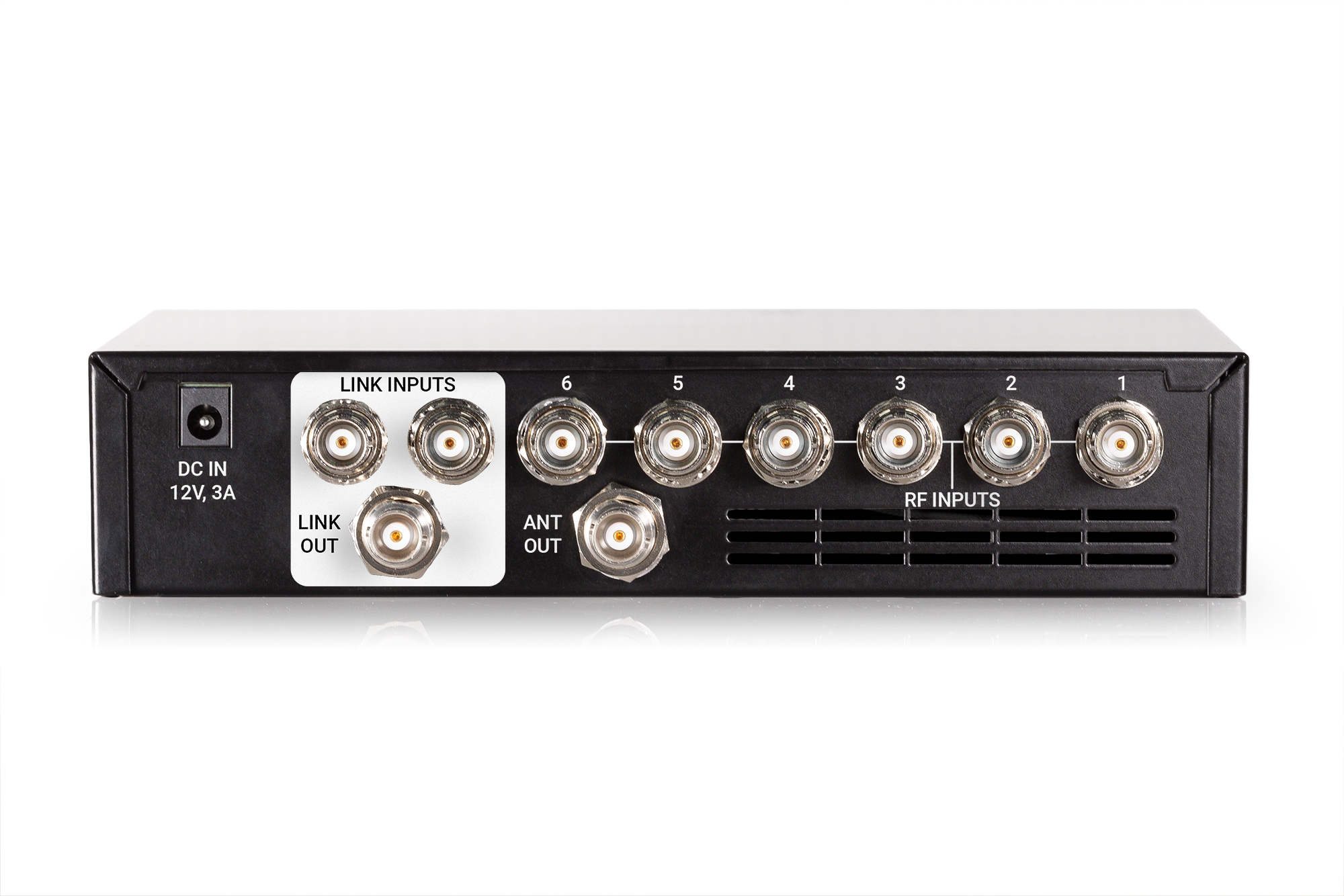Combine6 HDR Six (6) Channel In-Ear Monitor Transmitter Combiner