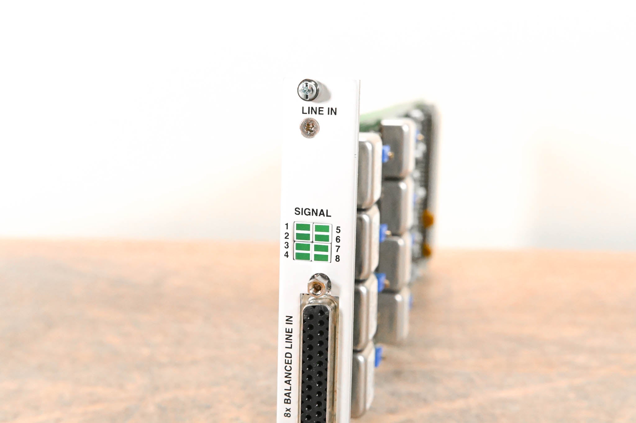 Studer 8-Channel Analog Line In Card for D21m & D23m Modular I/O Systems