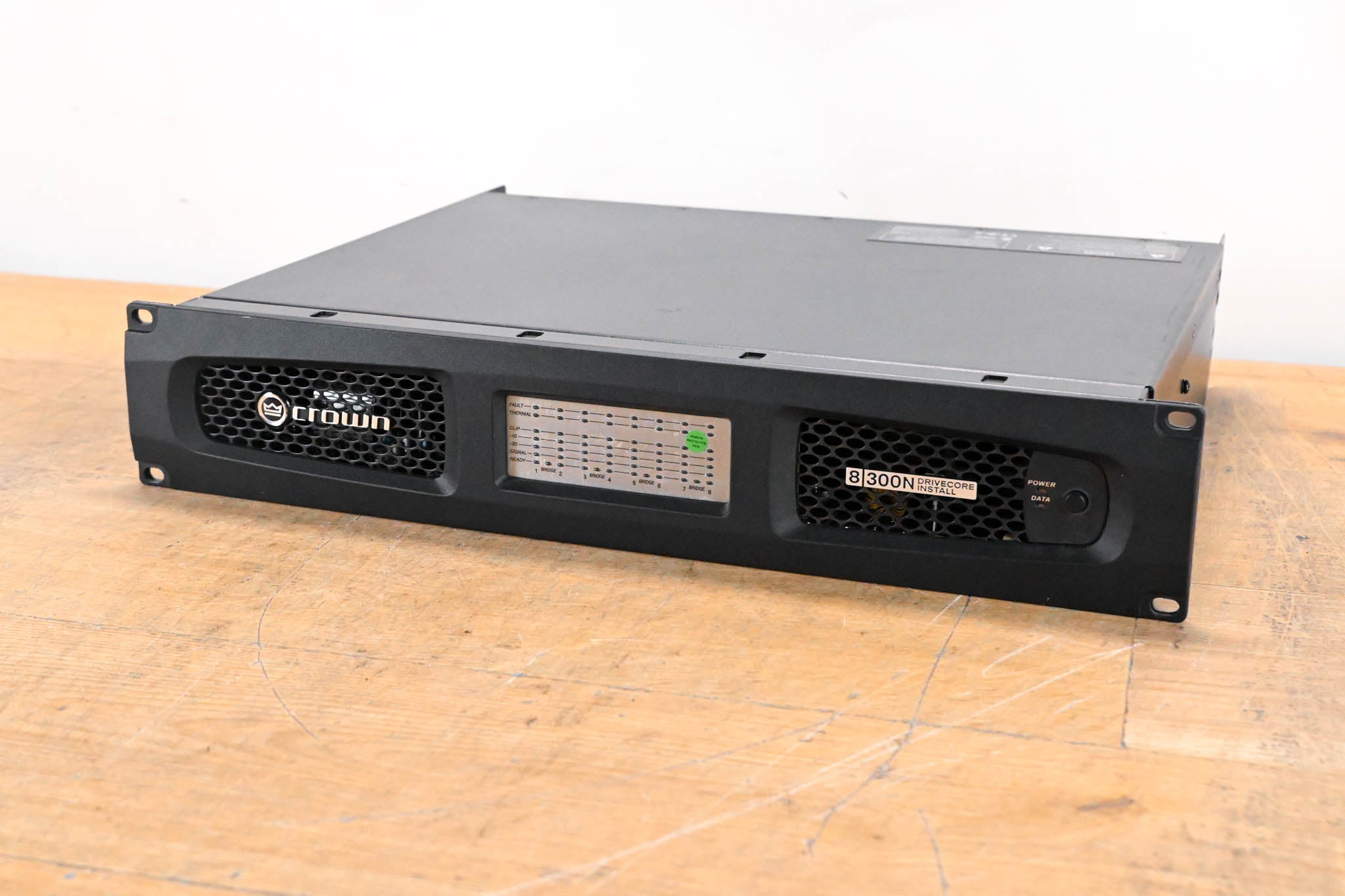 Crown DCi 8|300N 8-Channel, 300W @ 4 ohms Power Amplifier w/ BLU link