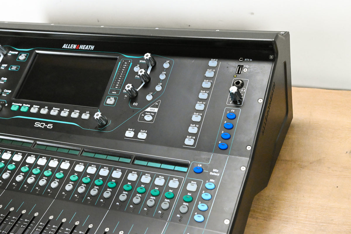 Allen & Heath SQ-6 48-Channel Compact Digital Audio Mixer