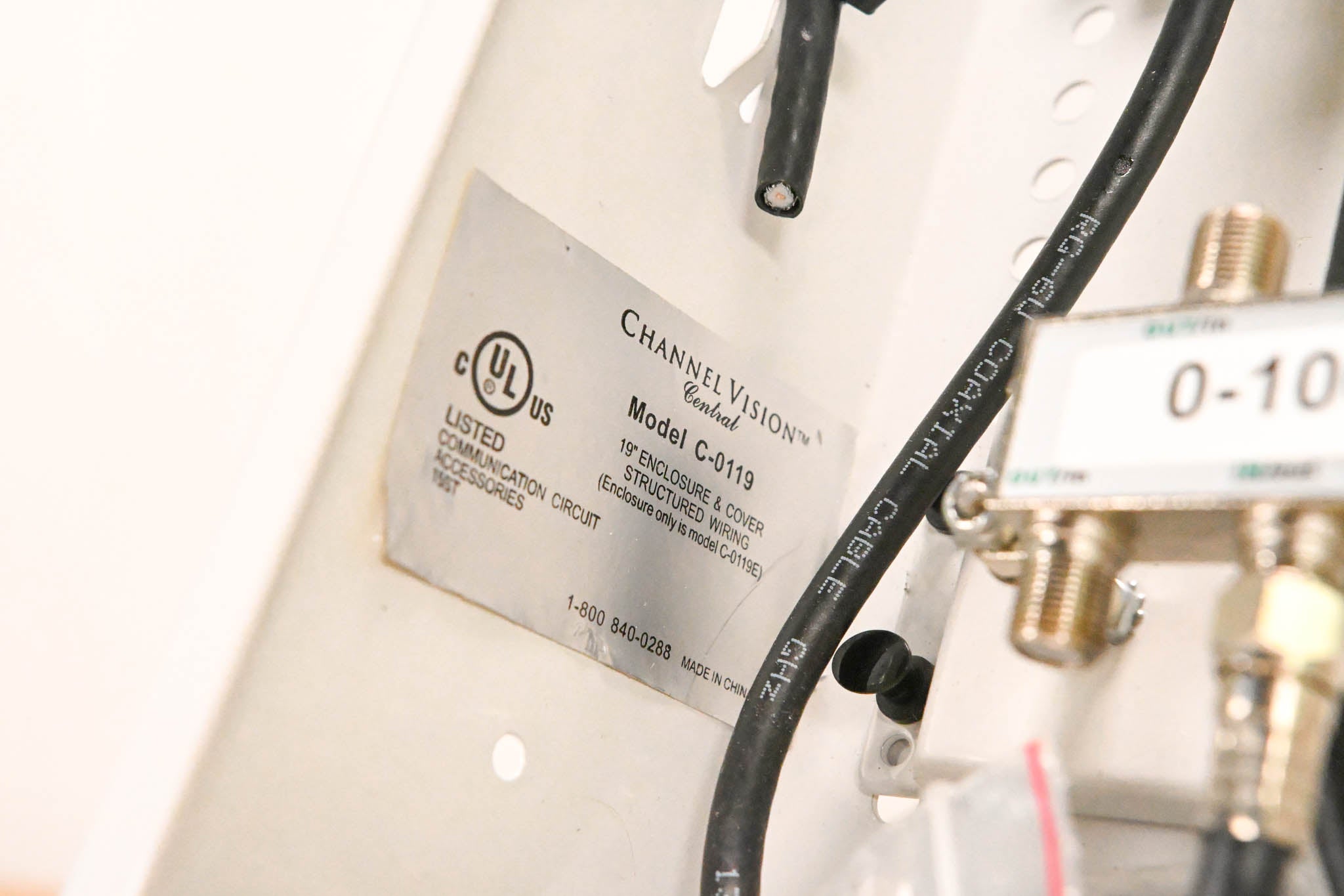 Channel Vision DP-3/12-II Amplified RF Coax Distribution Panel