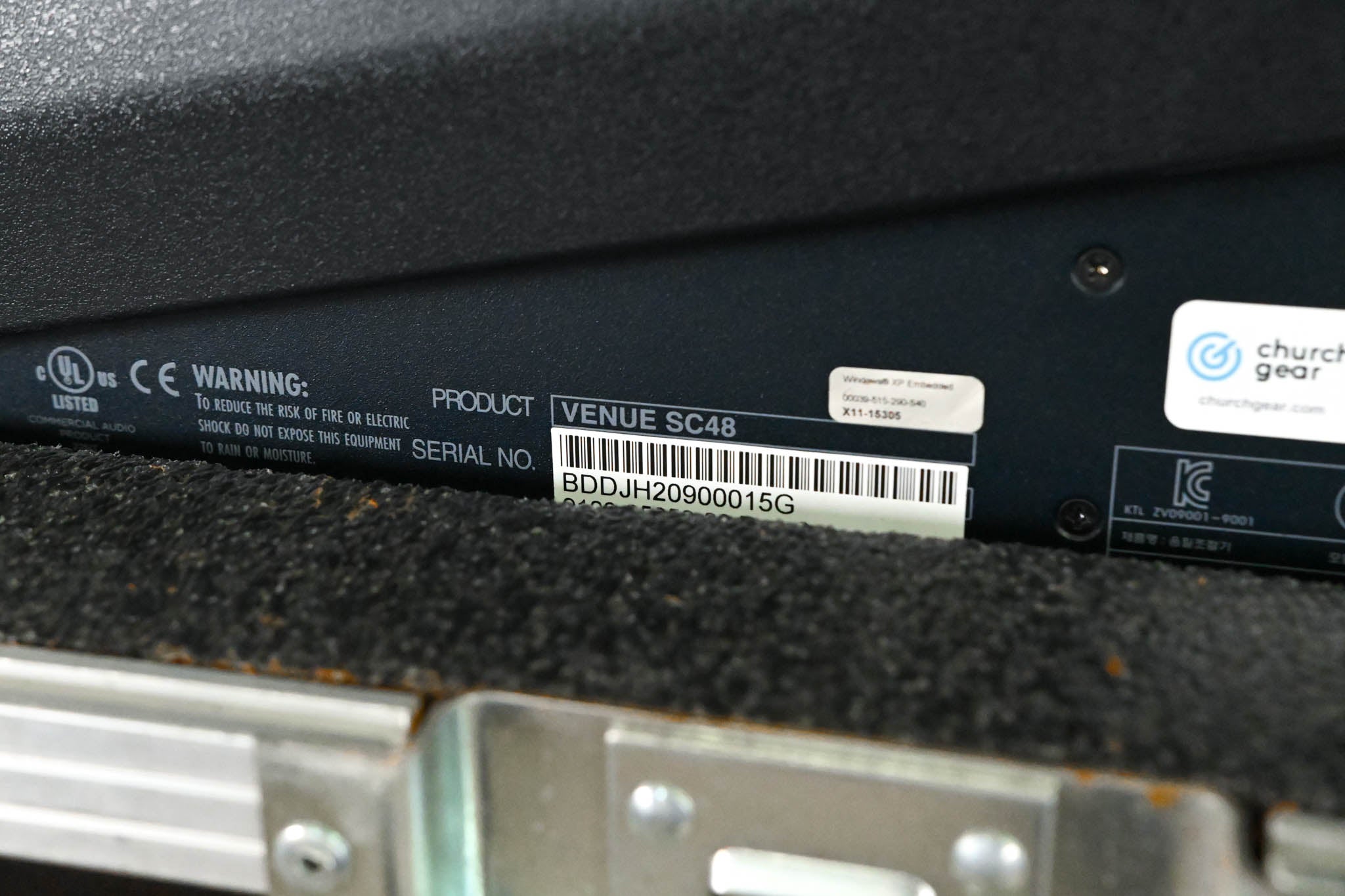 AVID VENUE SC48 Digital Audio Mixing Console with Road Case