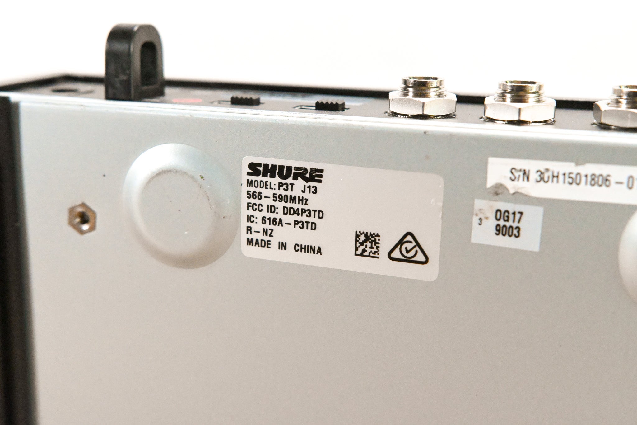 Shure P3T-J13 PSM300 Wireless Transmitter - J13 Band (NO POWER SUPPLY)